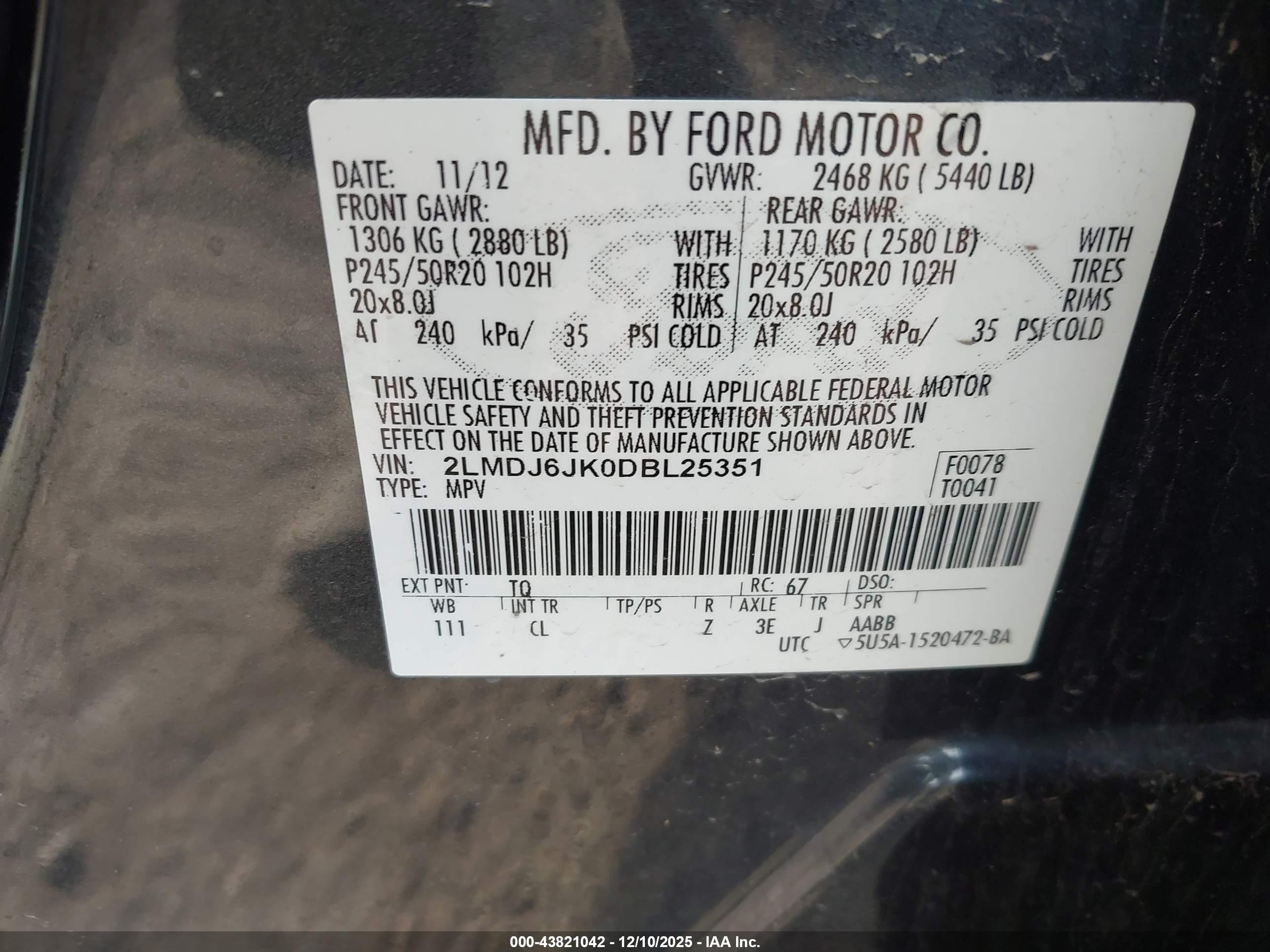 LINCOLN MKX image 9