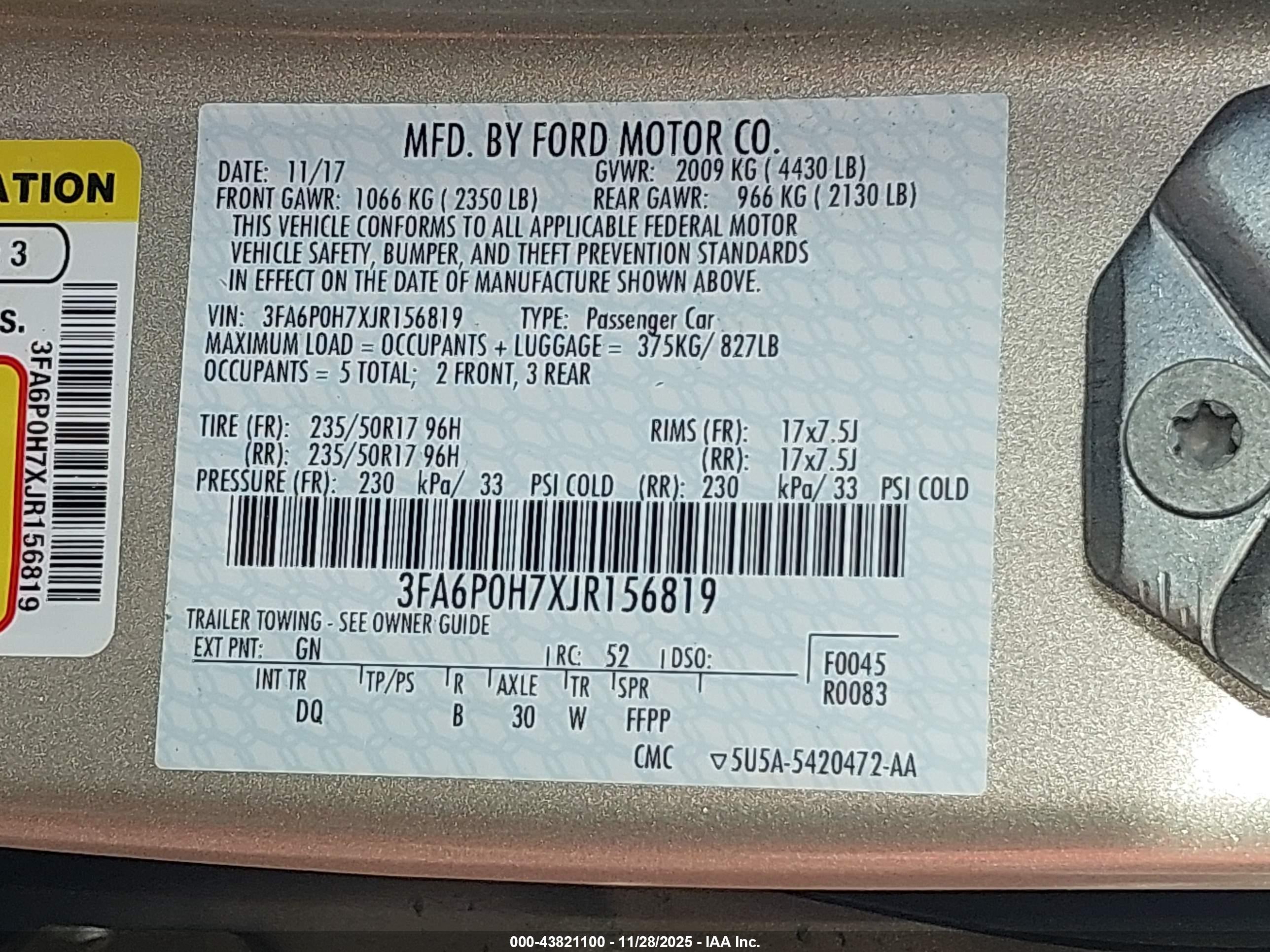 FORD FUSION image 9