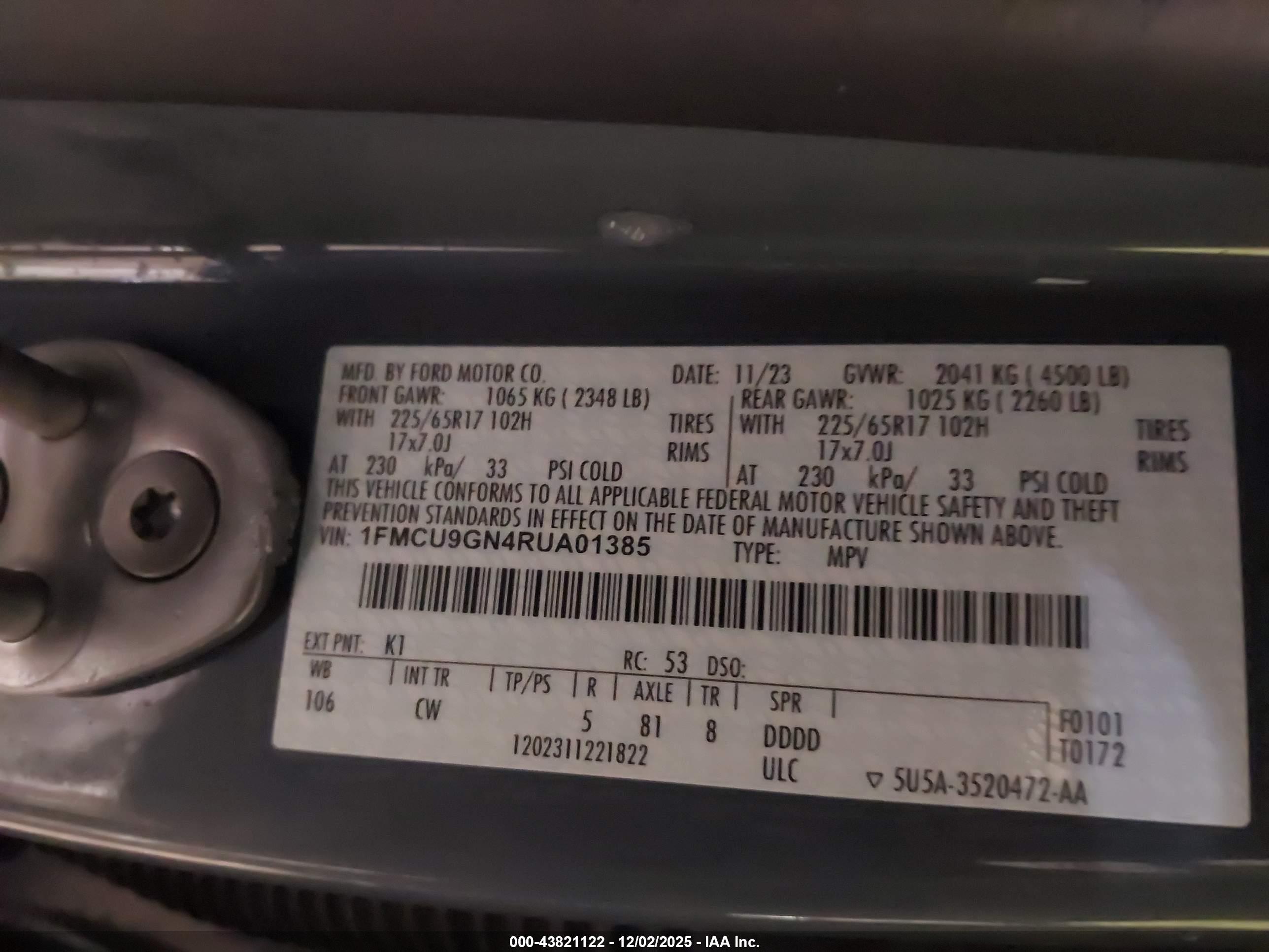 FORD ESCAPE image 9