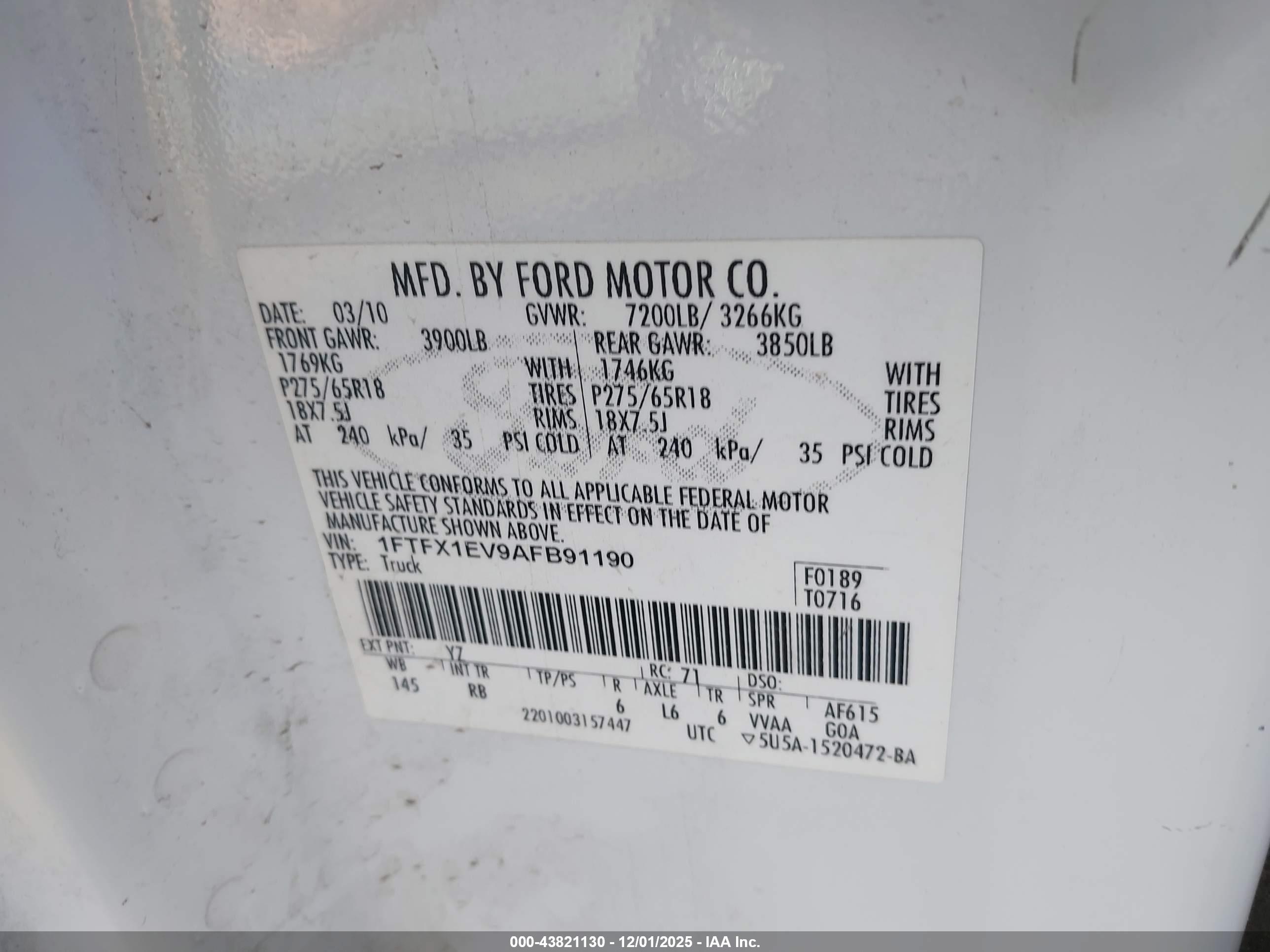 FORD F-150 image 9