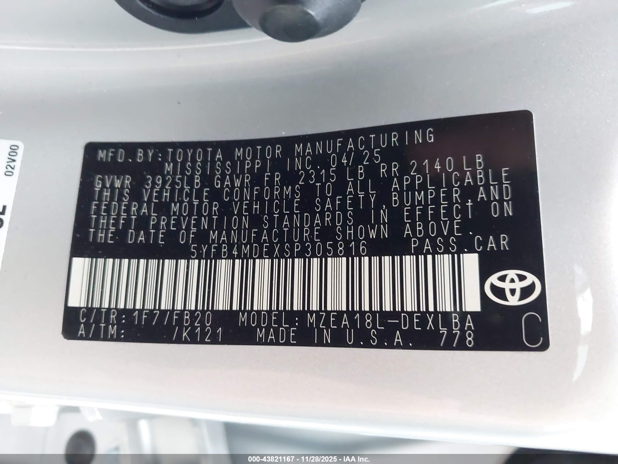 TOYOTA COROLLA image 9