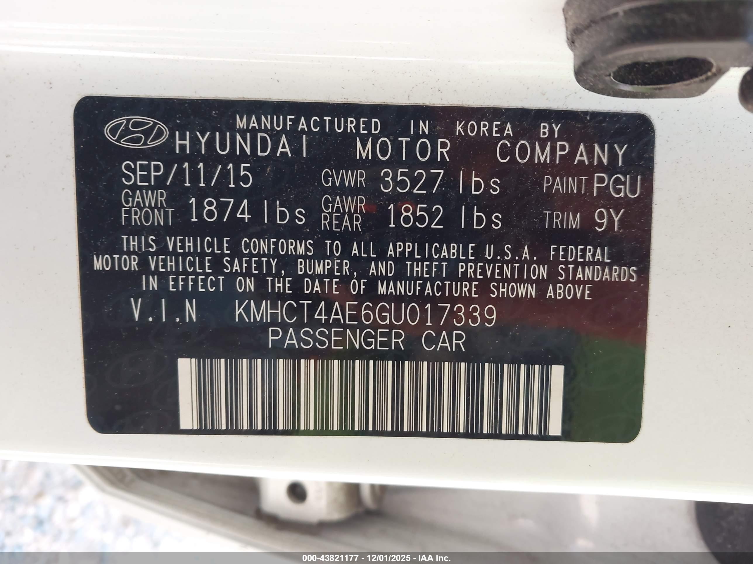 HYUNDAI ACCENT image 9
