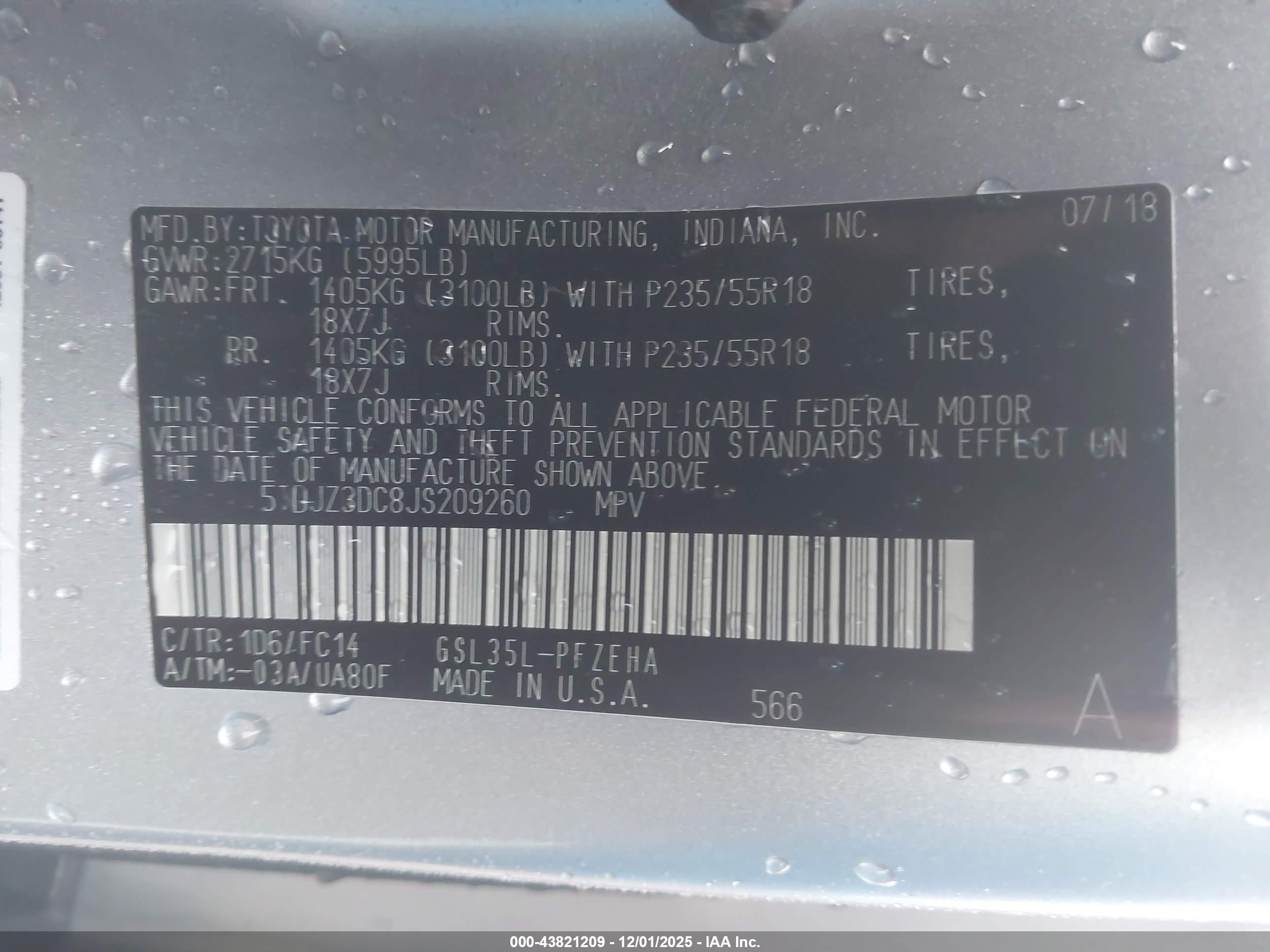 TOYOTA SIENNA image 9
