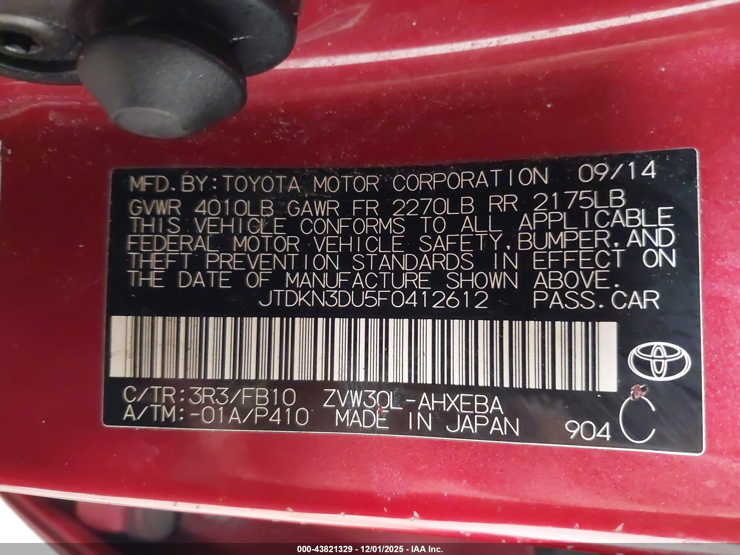 TOYOTA PRIUS image 9