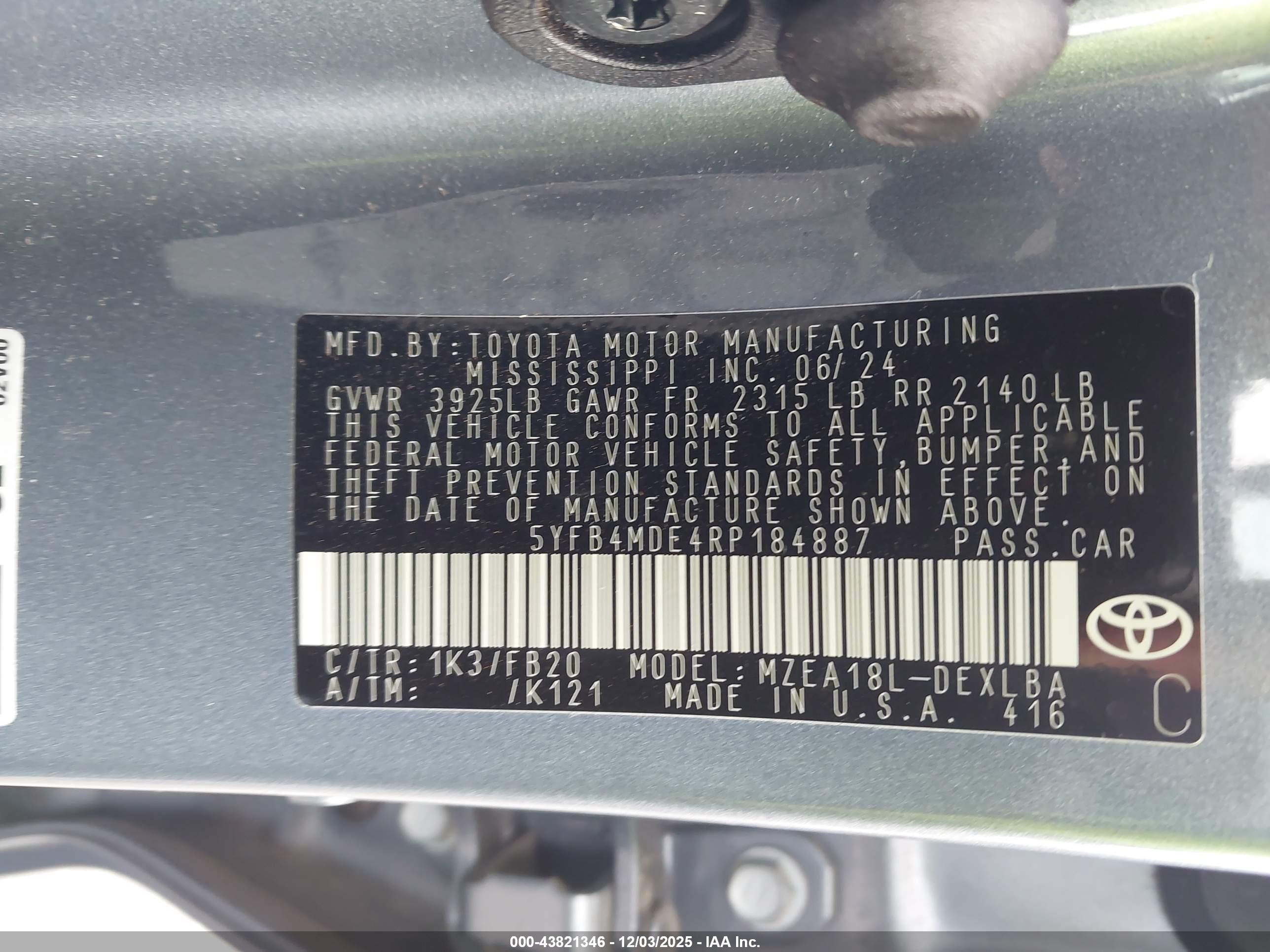 TOYOTA COROLLA image 9