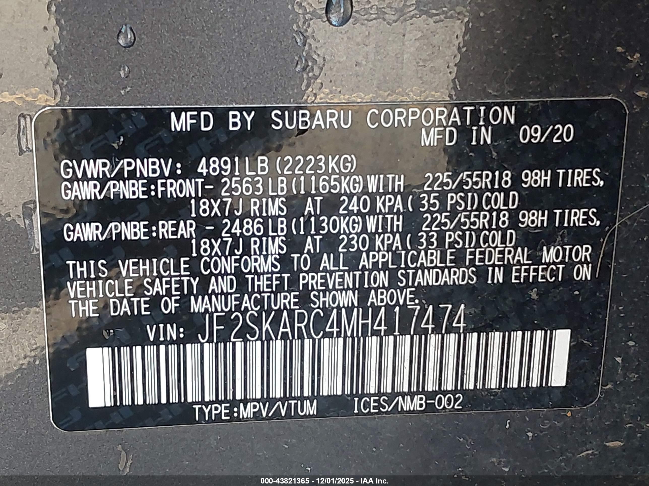 SUBARU FORESTER image 9
