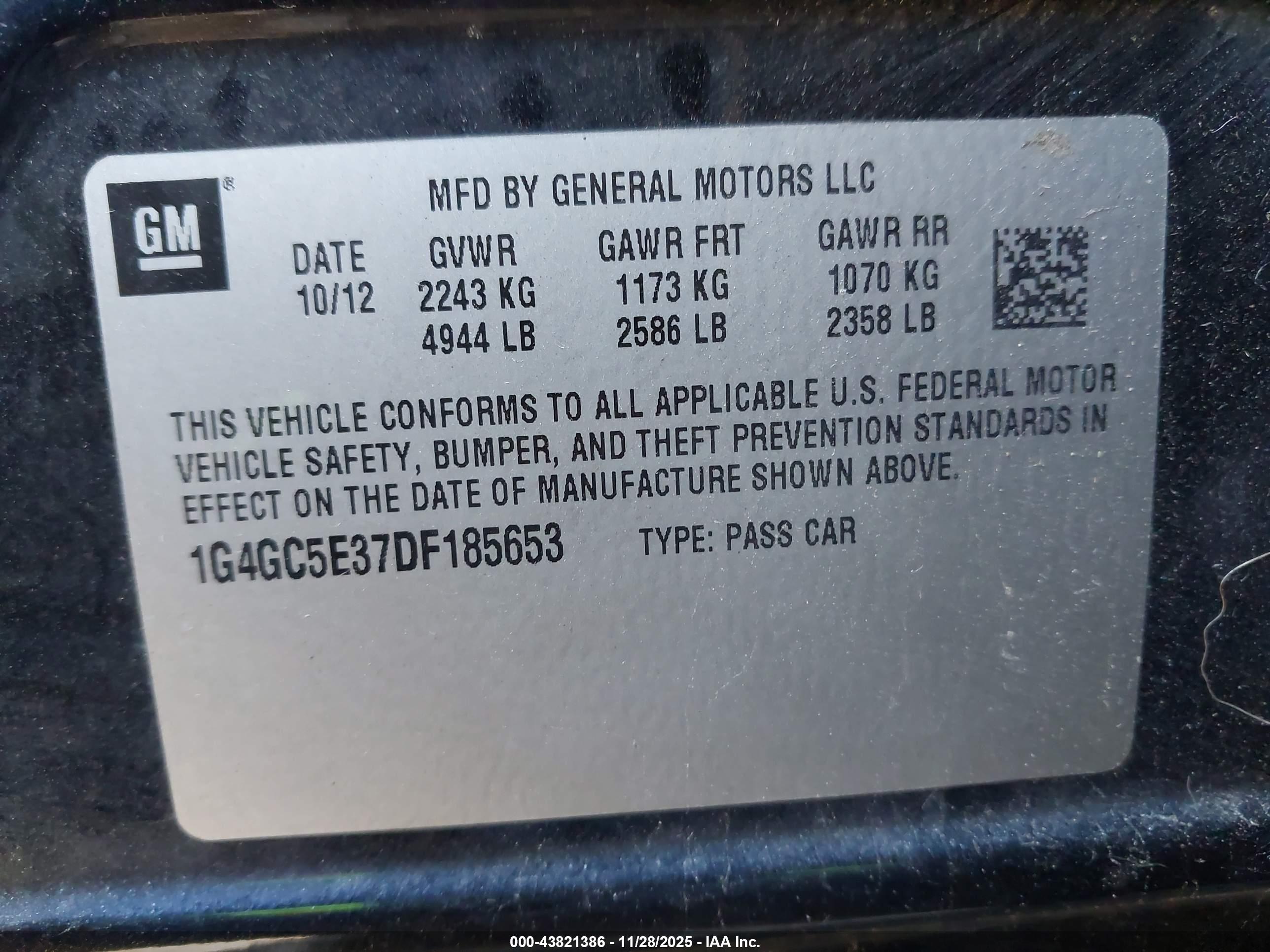 BUICK LACROSSE image 9