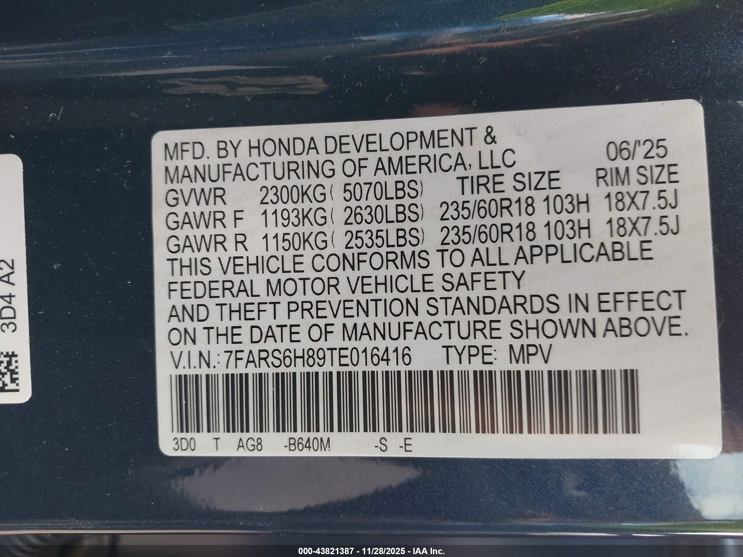 HONDA CR-V image 9