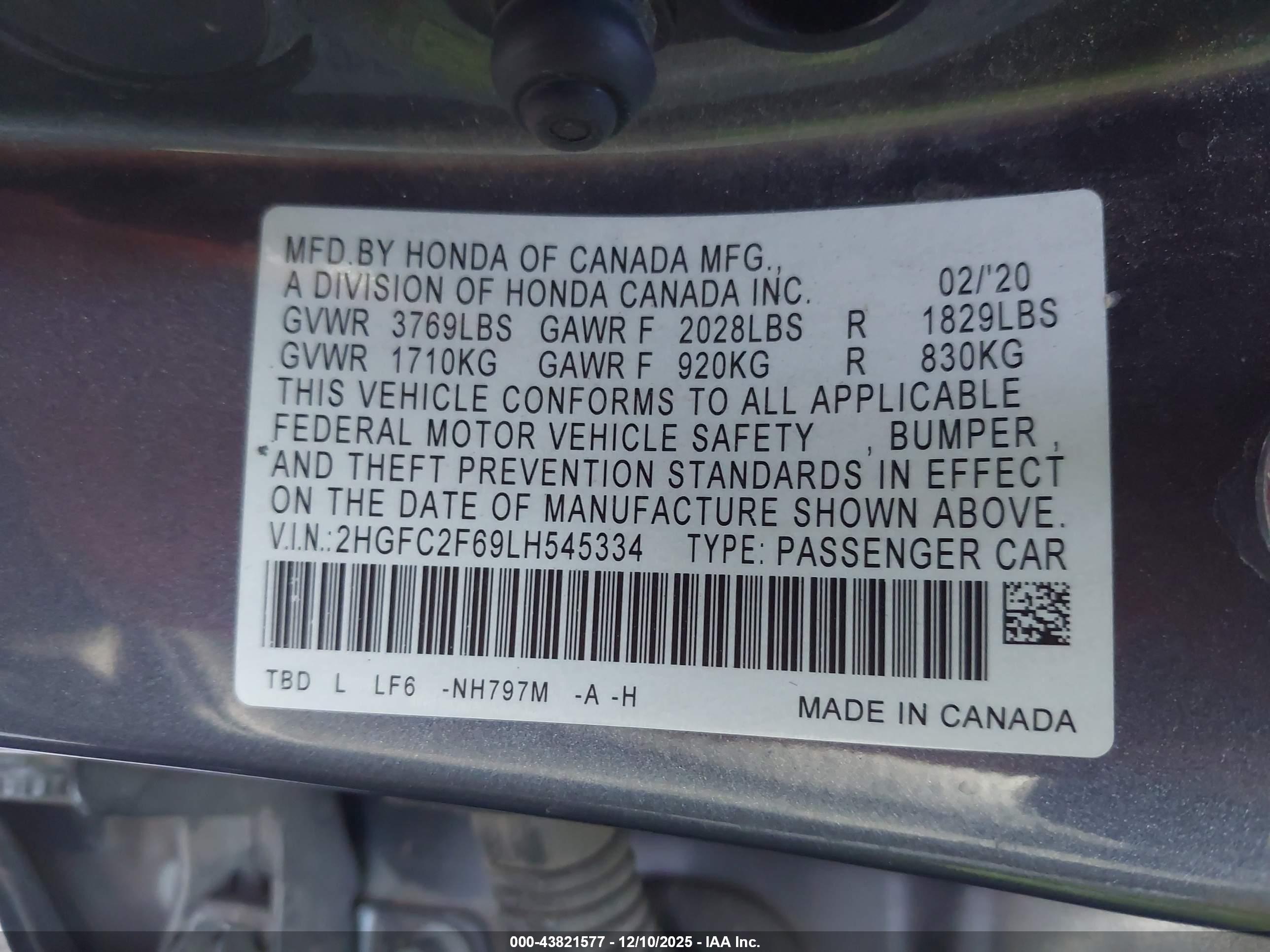 HONDA CIVIC image 9