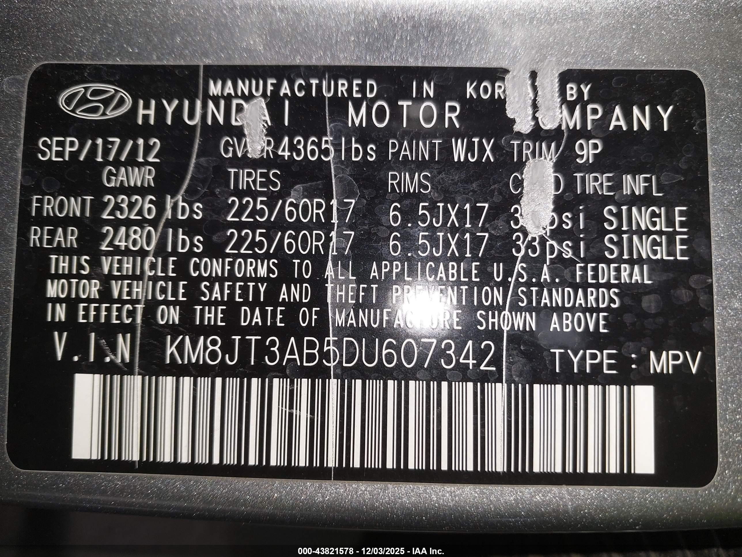 HYUNDAI TUCSON image 9