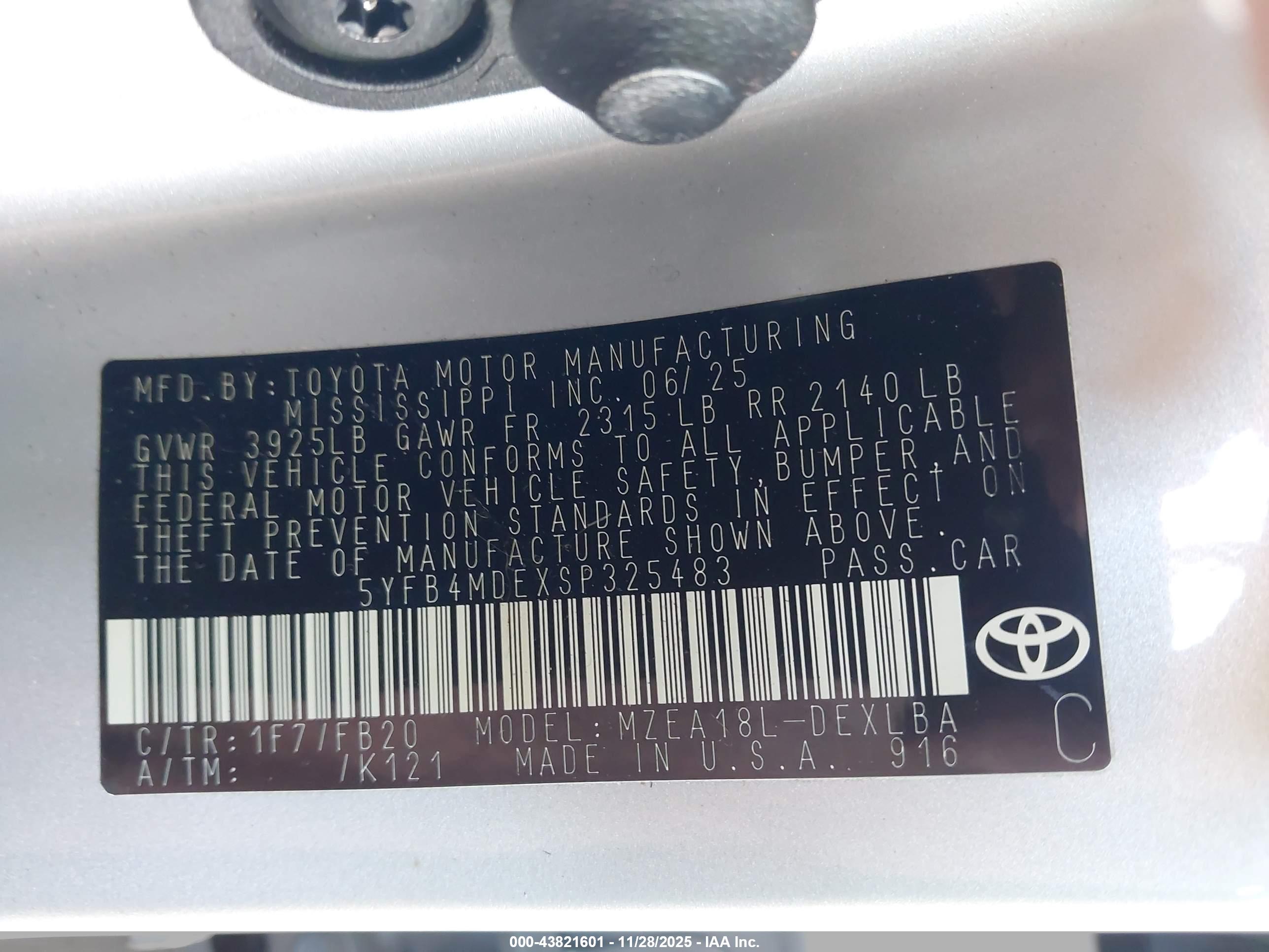 TOYOTA COROLLA image 9