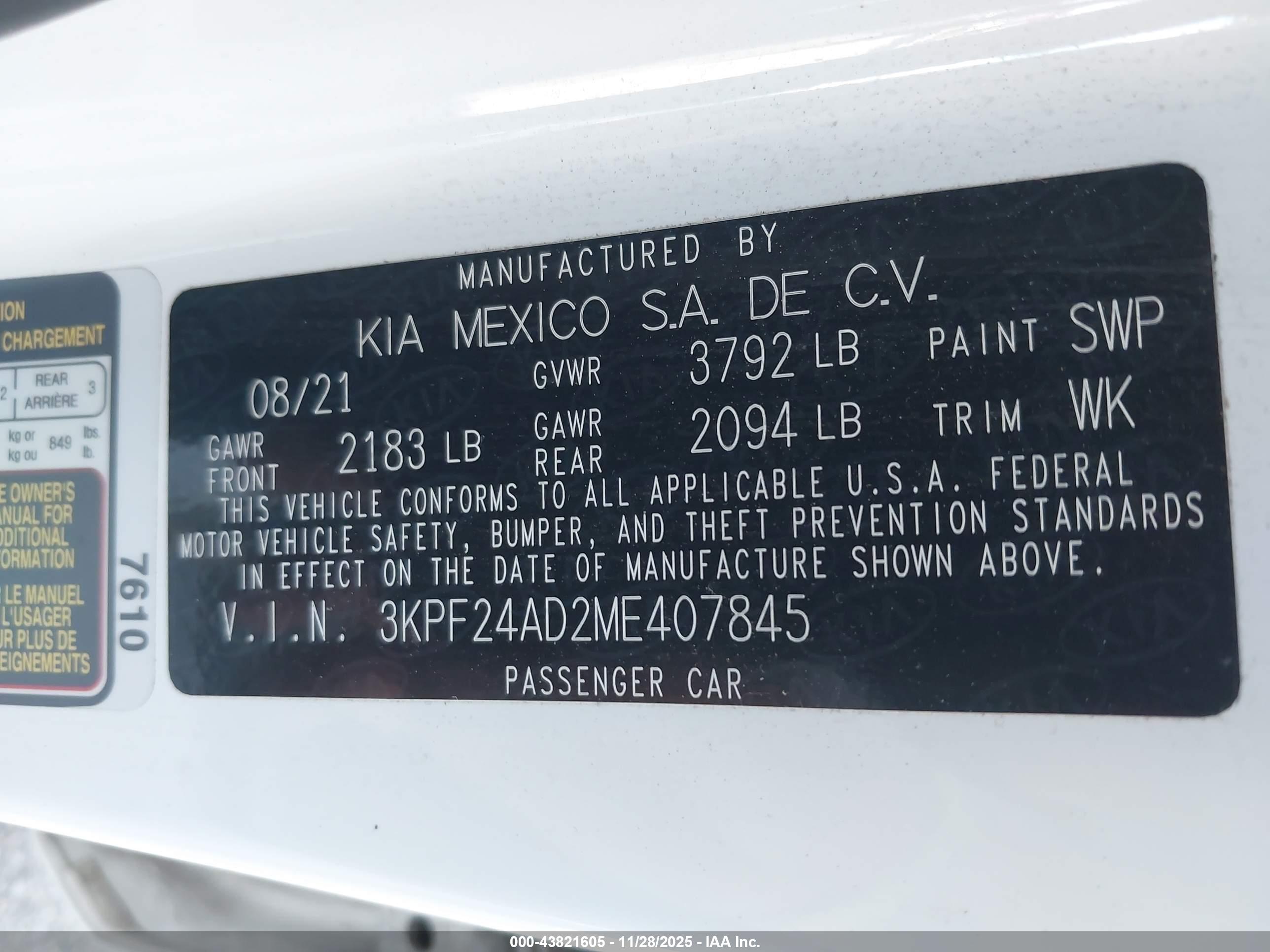 KIA FORTE image 9