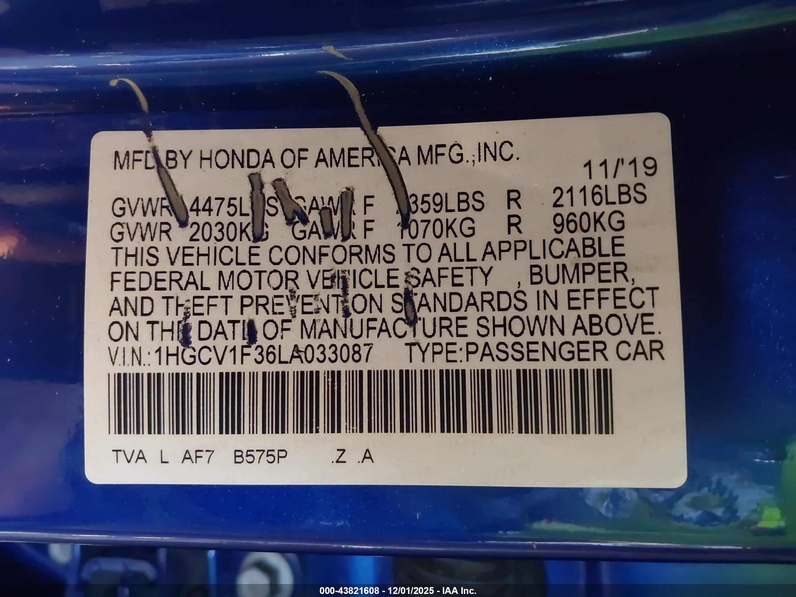 HONDA ACCORD image 9