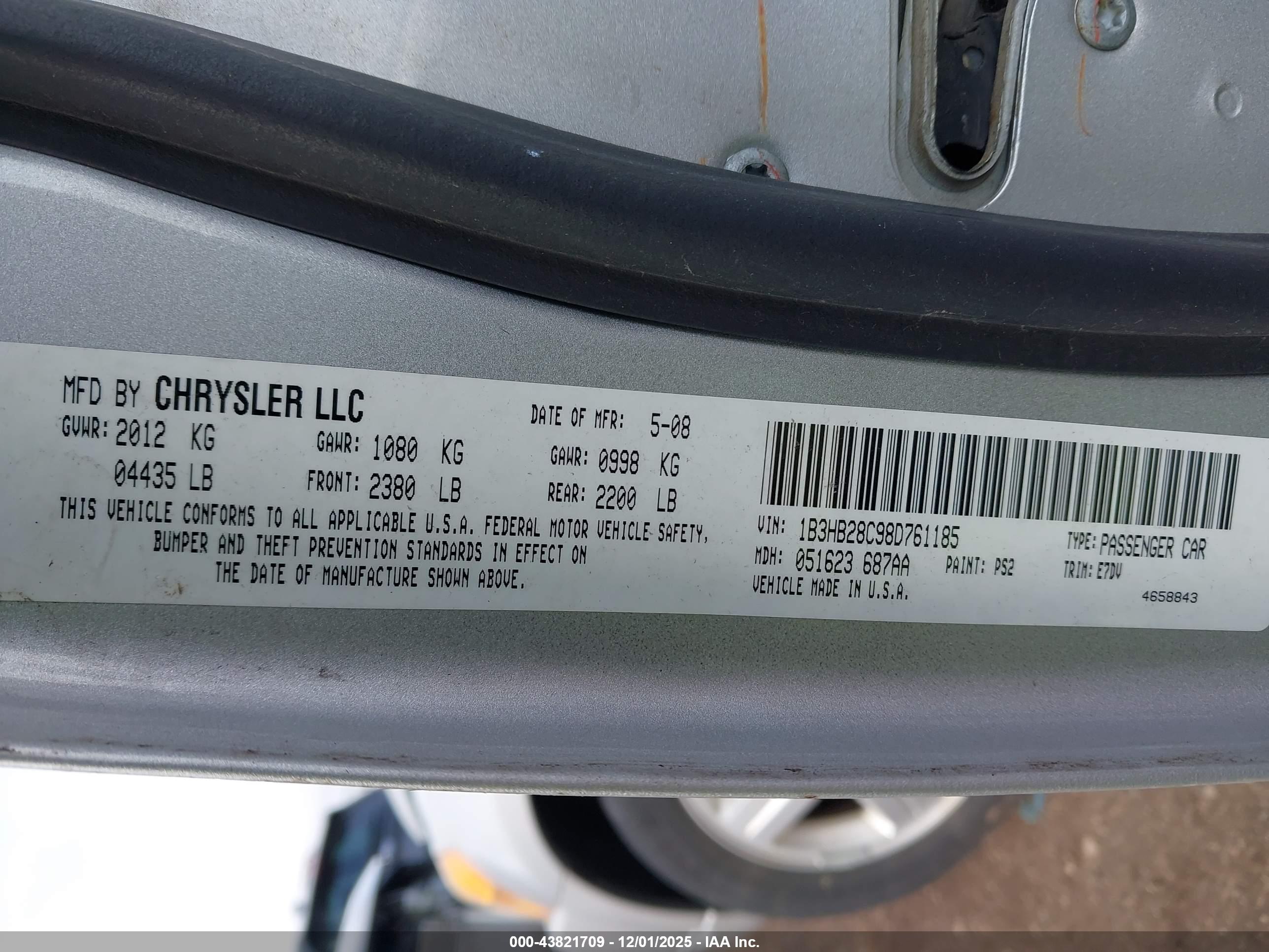 DODGE CALIBER image 9