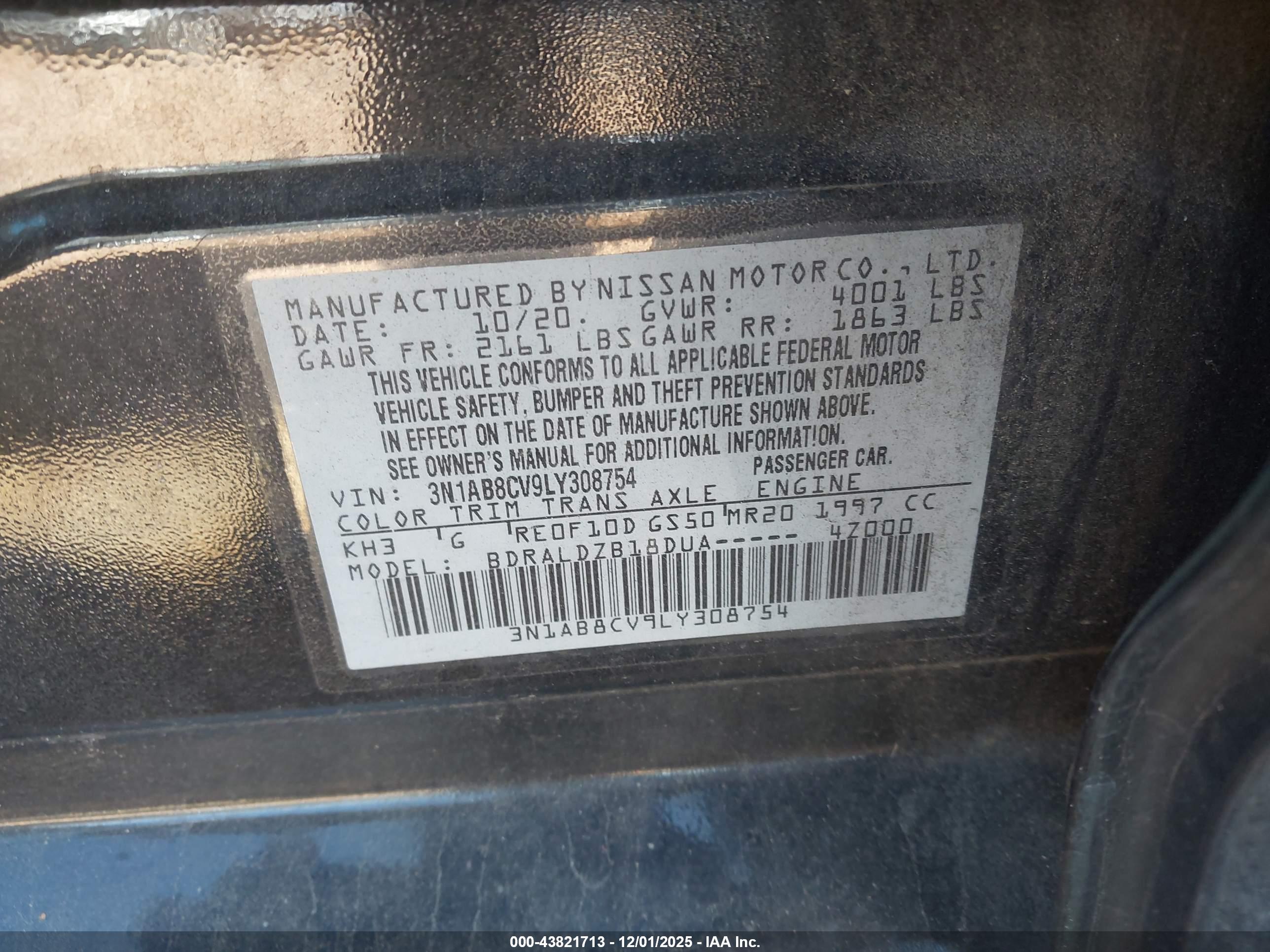 NISSAN SENTRA image 9