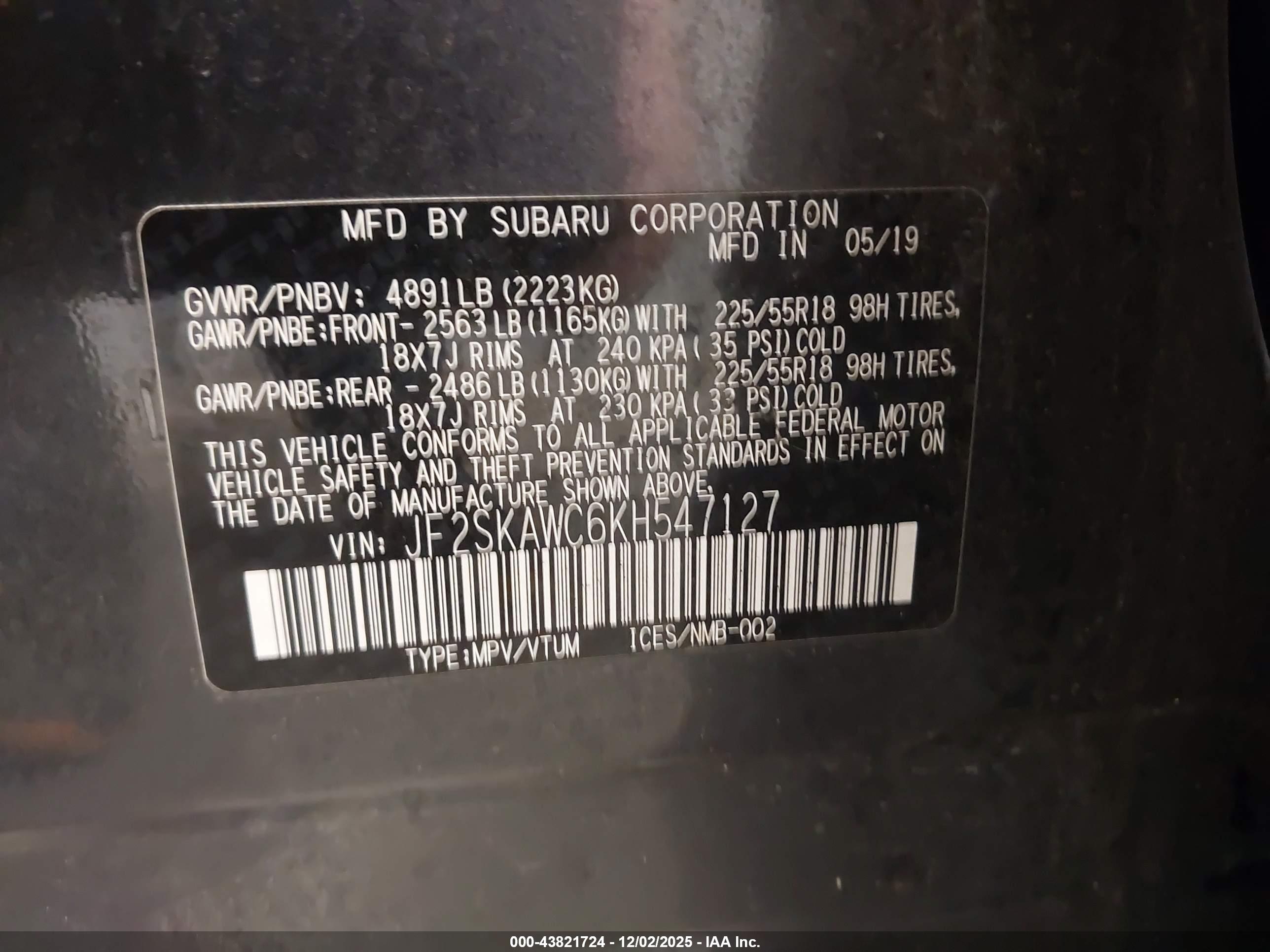 SUBARU FORESTER image 9