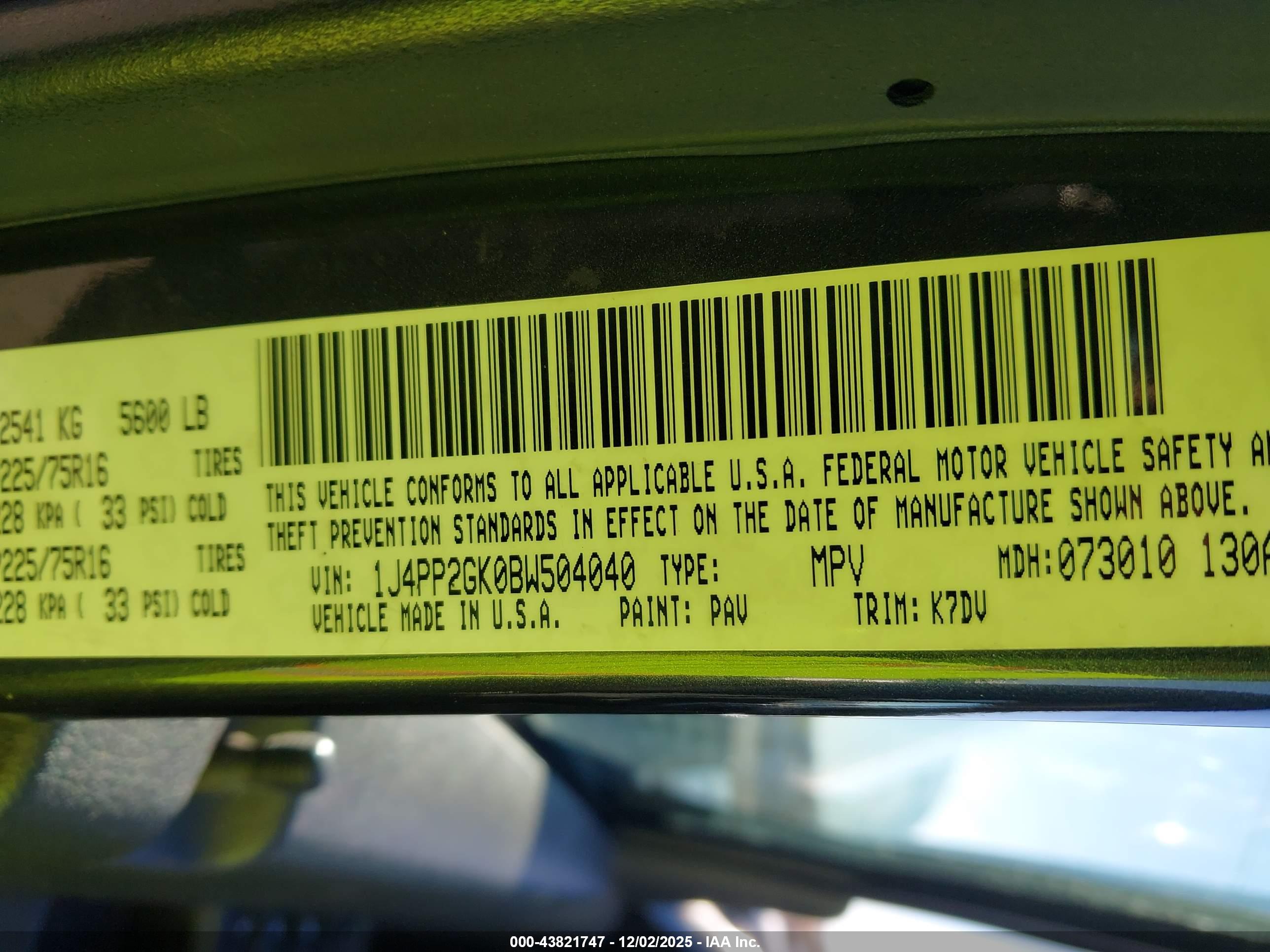 JEEP LIBERTY image 9
