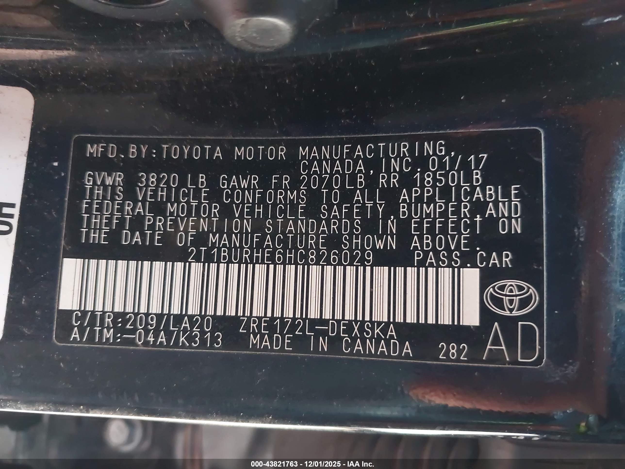 TOYOTA COROLLA image 9