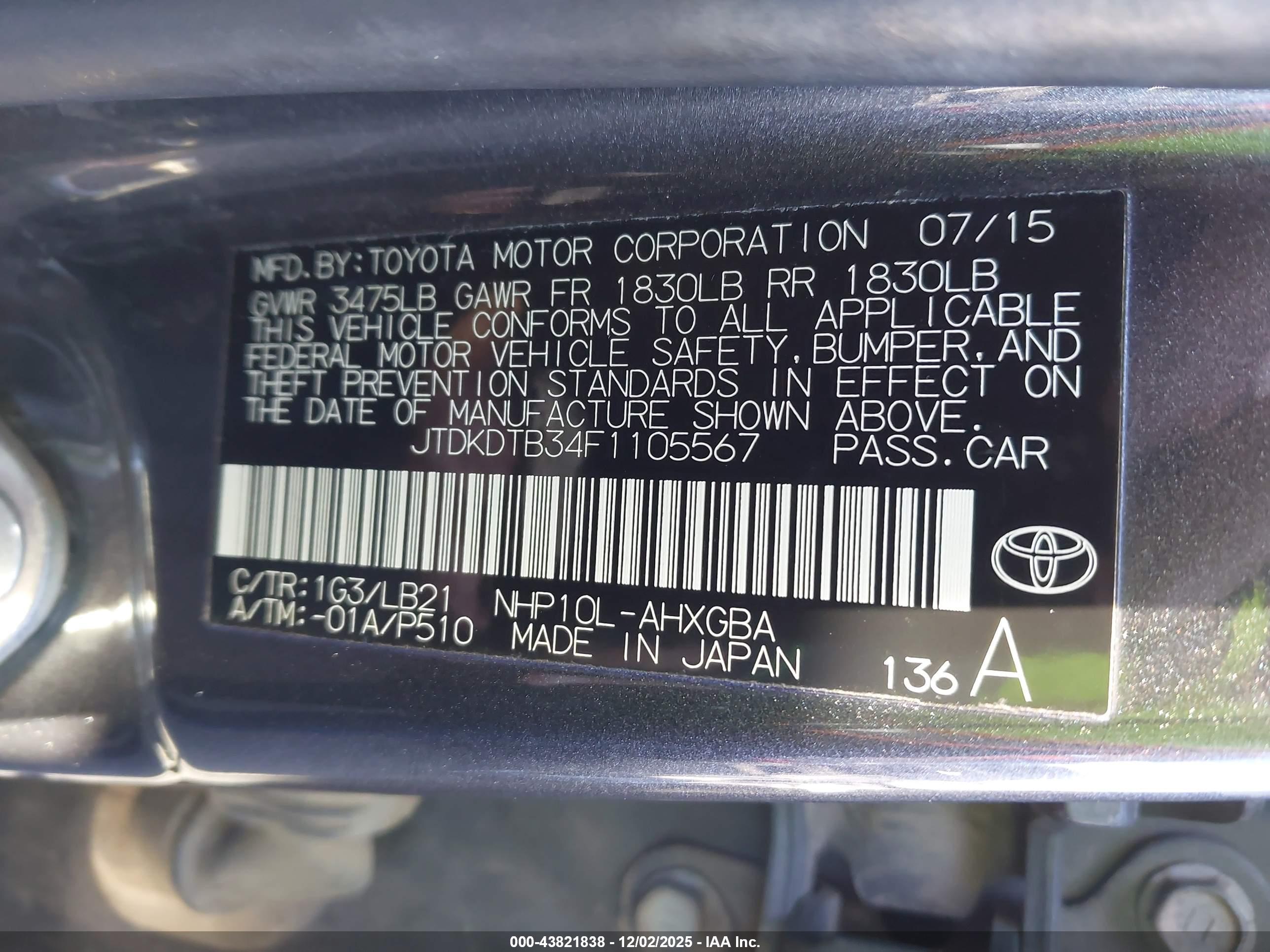 TOYOTA PRIUS image 9