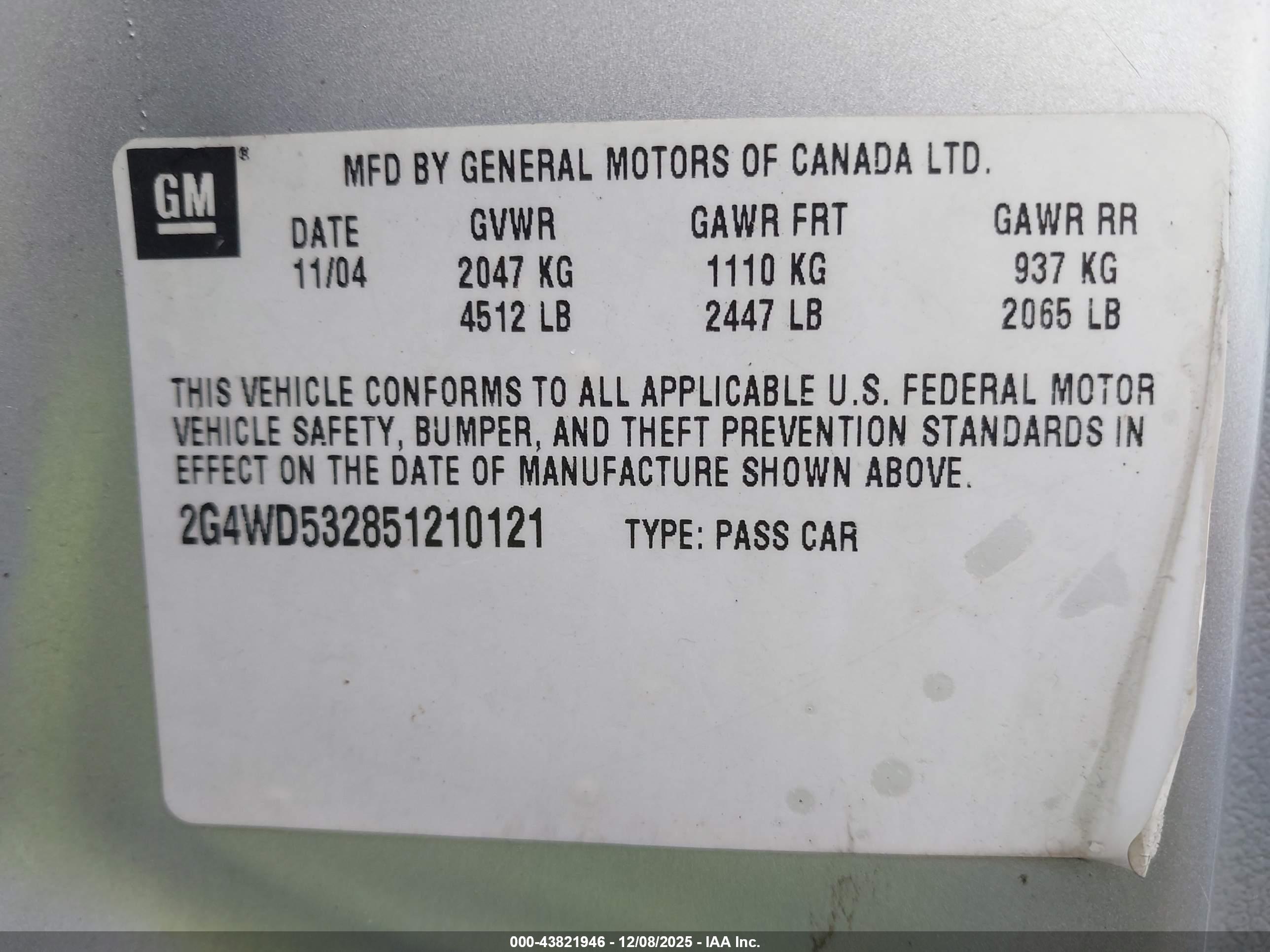 BUICK LACROSSE image 9