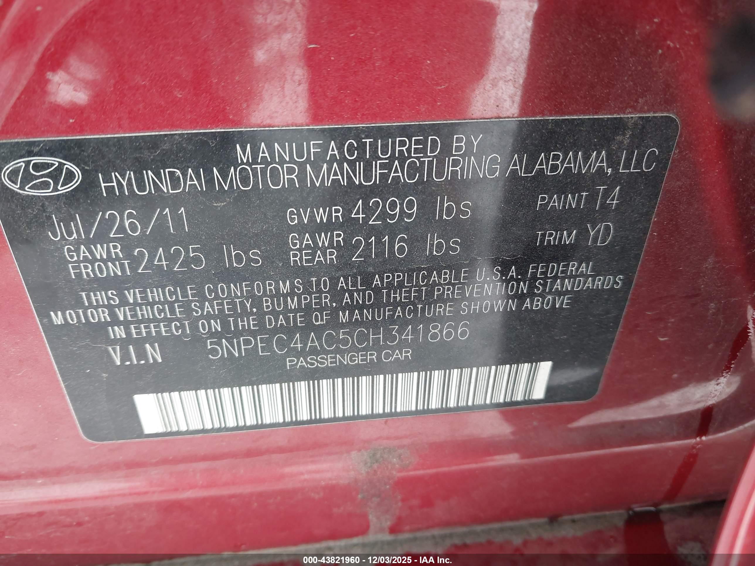HYUNDAI SONATA image 9