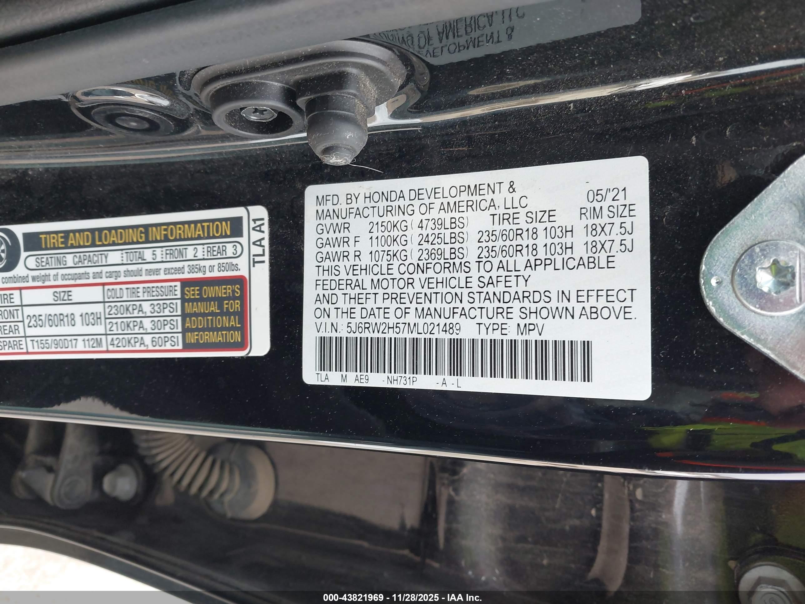 HONDA CR-V image 9