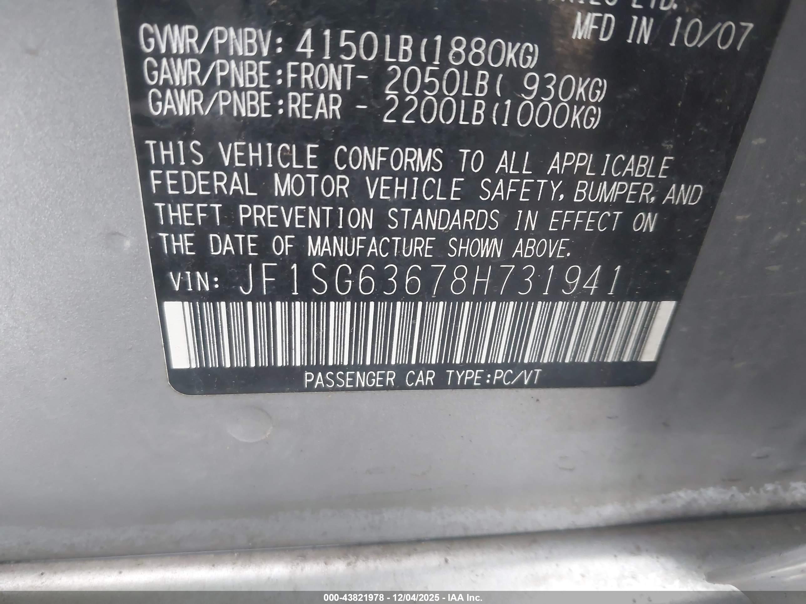 SUBARU FORESTER image 9