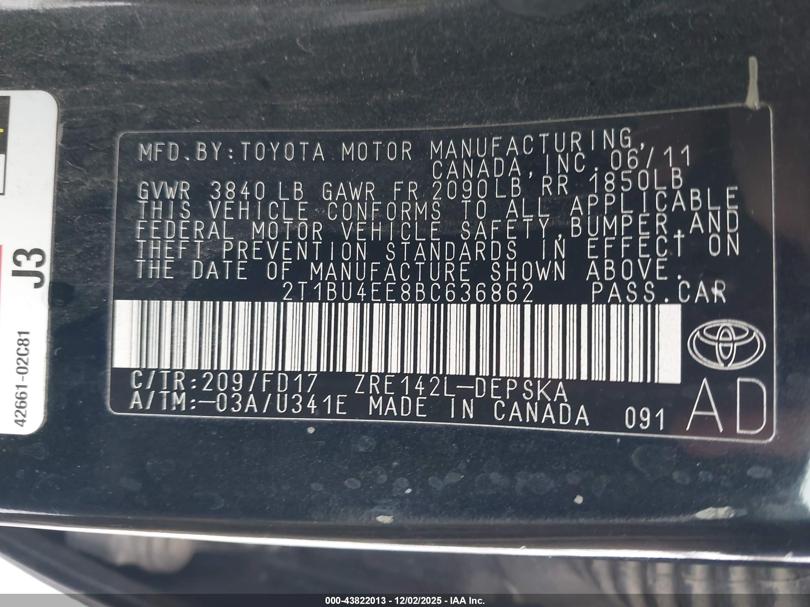 TOYOTA COROLLA image 9