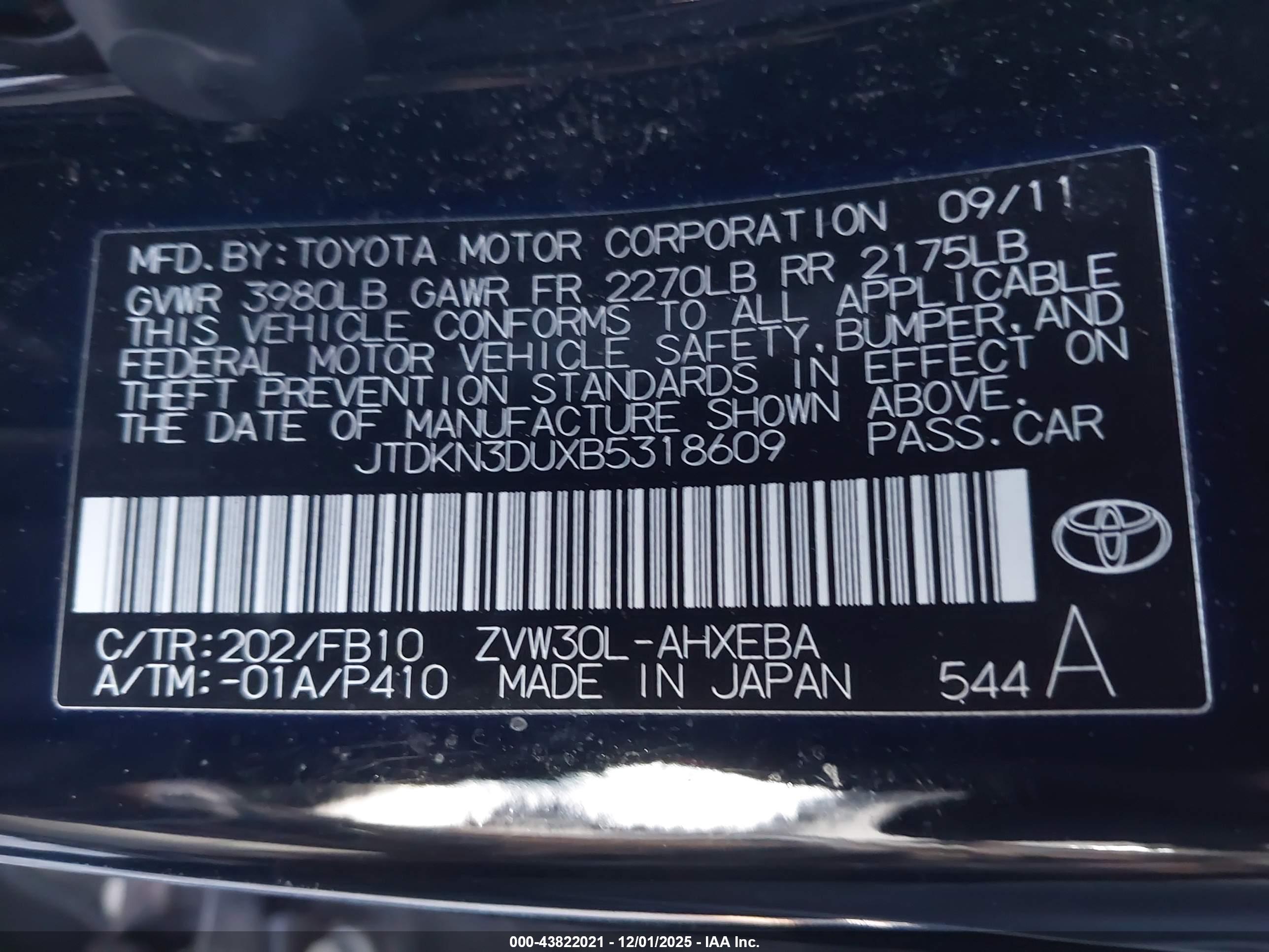 TOYOTA PRIUS image 9