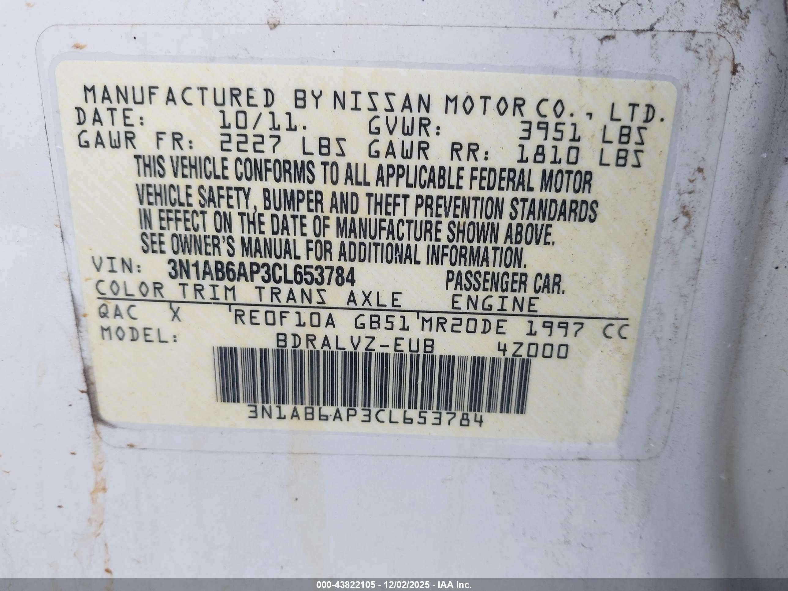 NISSAN SENTRA image 9