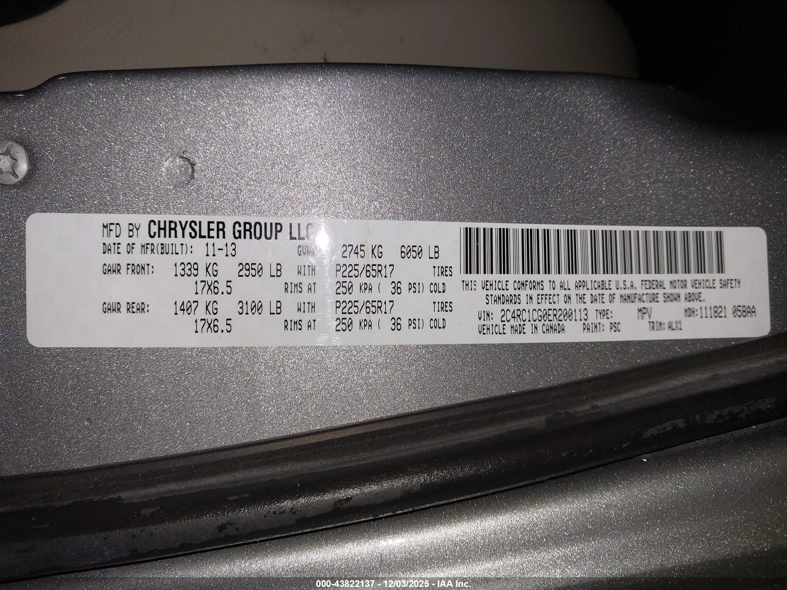CHRYSLER TOWN image 9