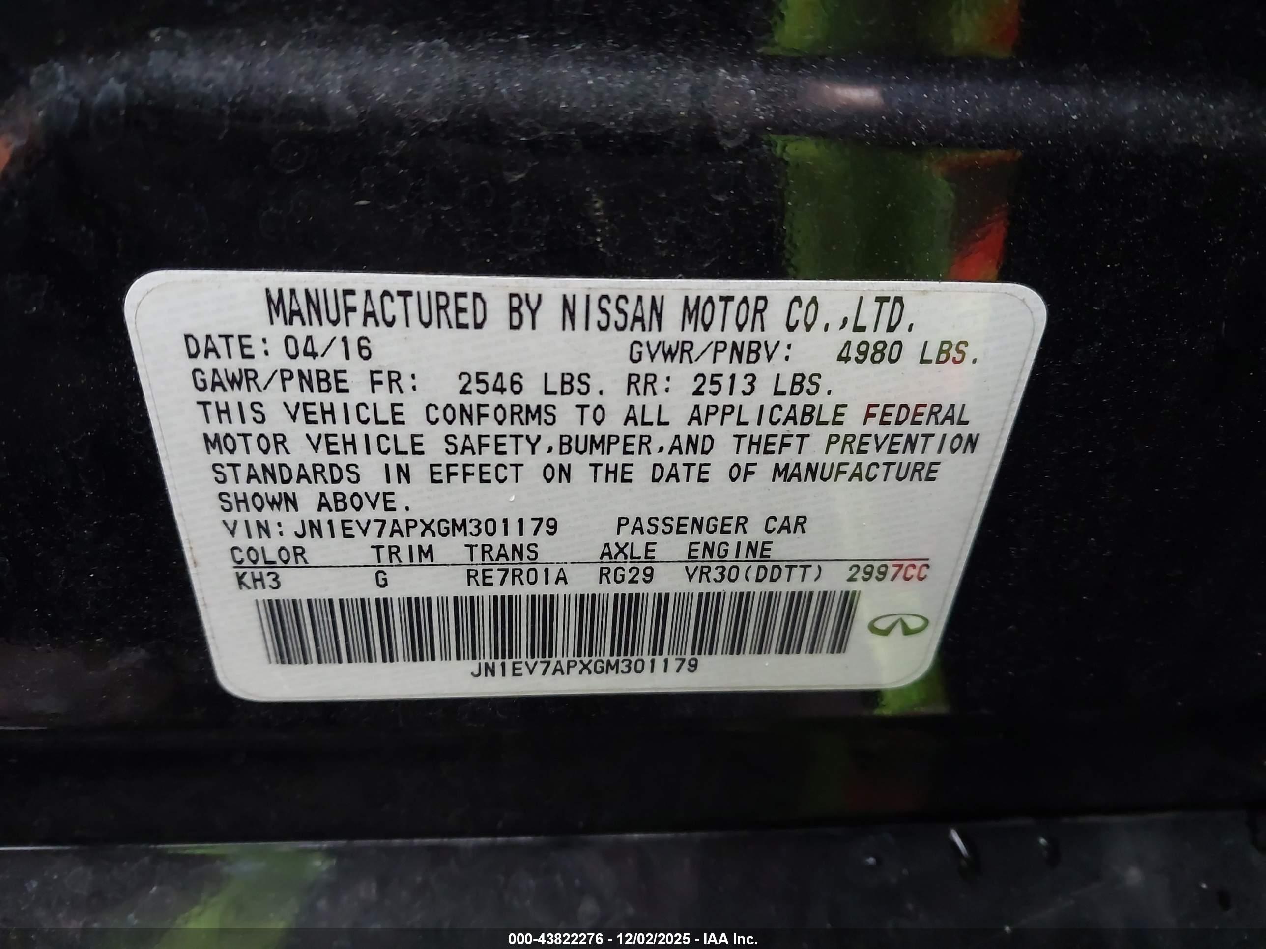 INFINITI Q50 image 9