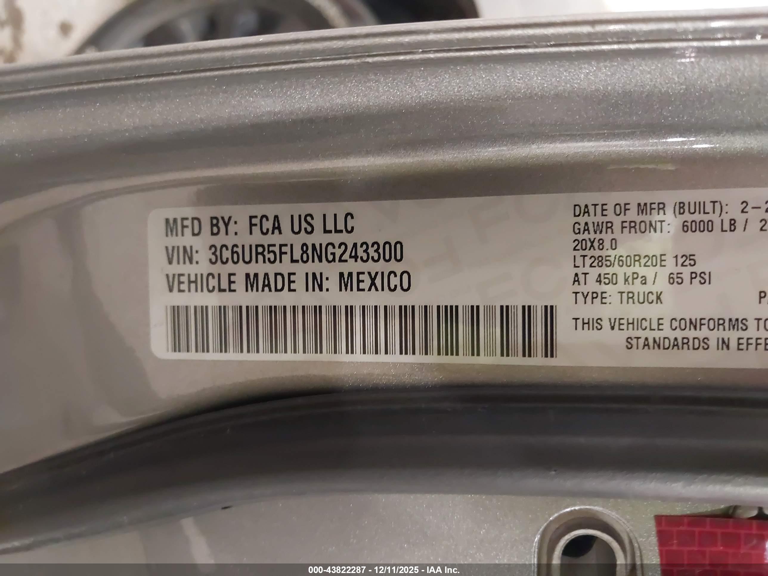 RAM 2500 image 9