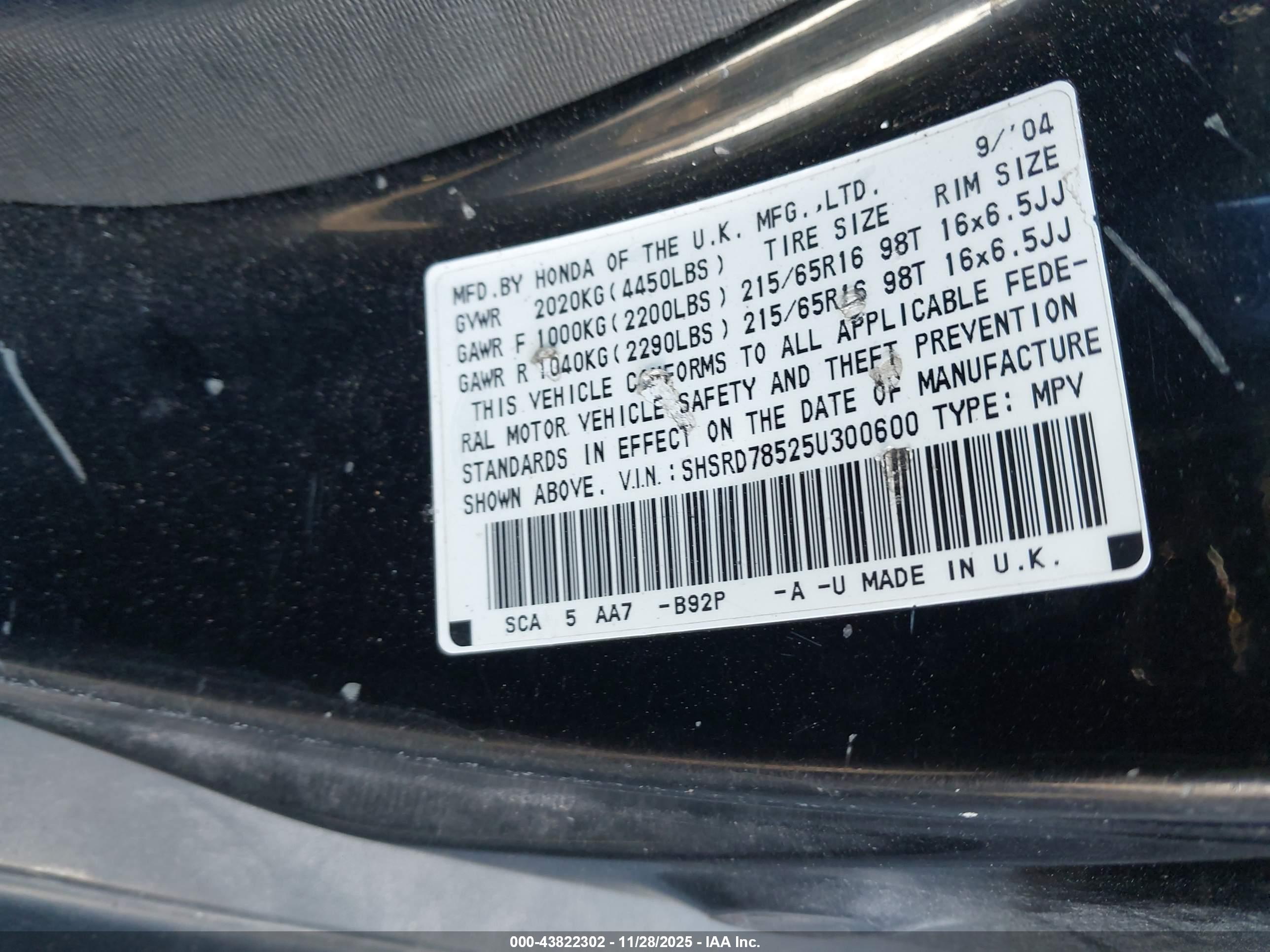 HONDA CR-V image 9