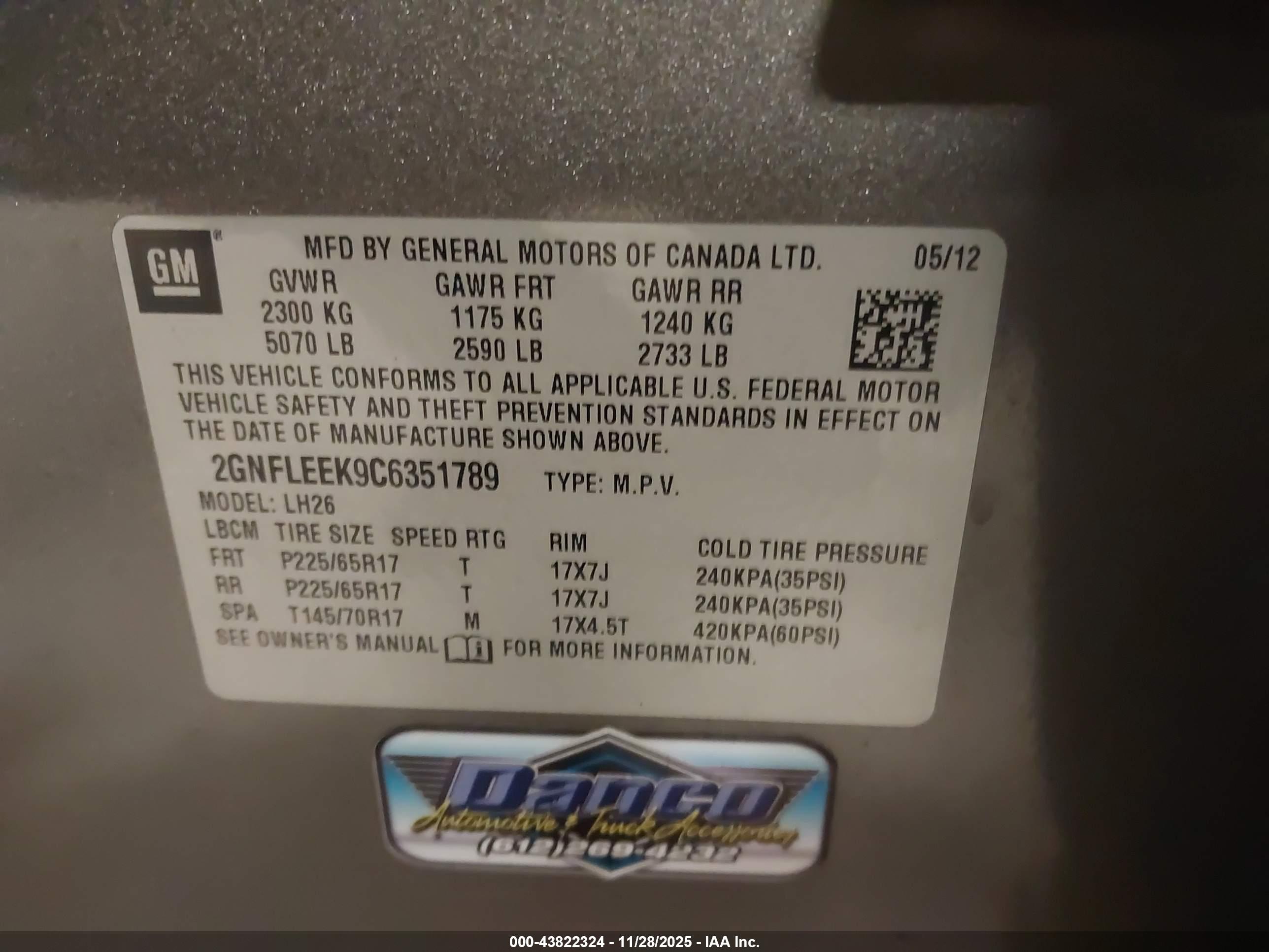 CHEVROLET EQUINOX image 9