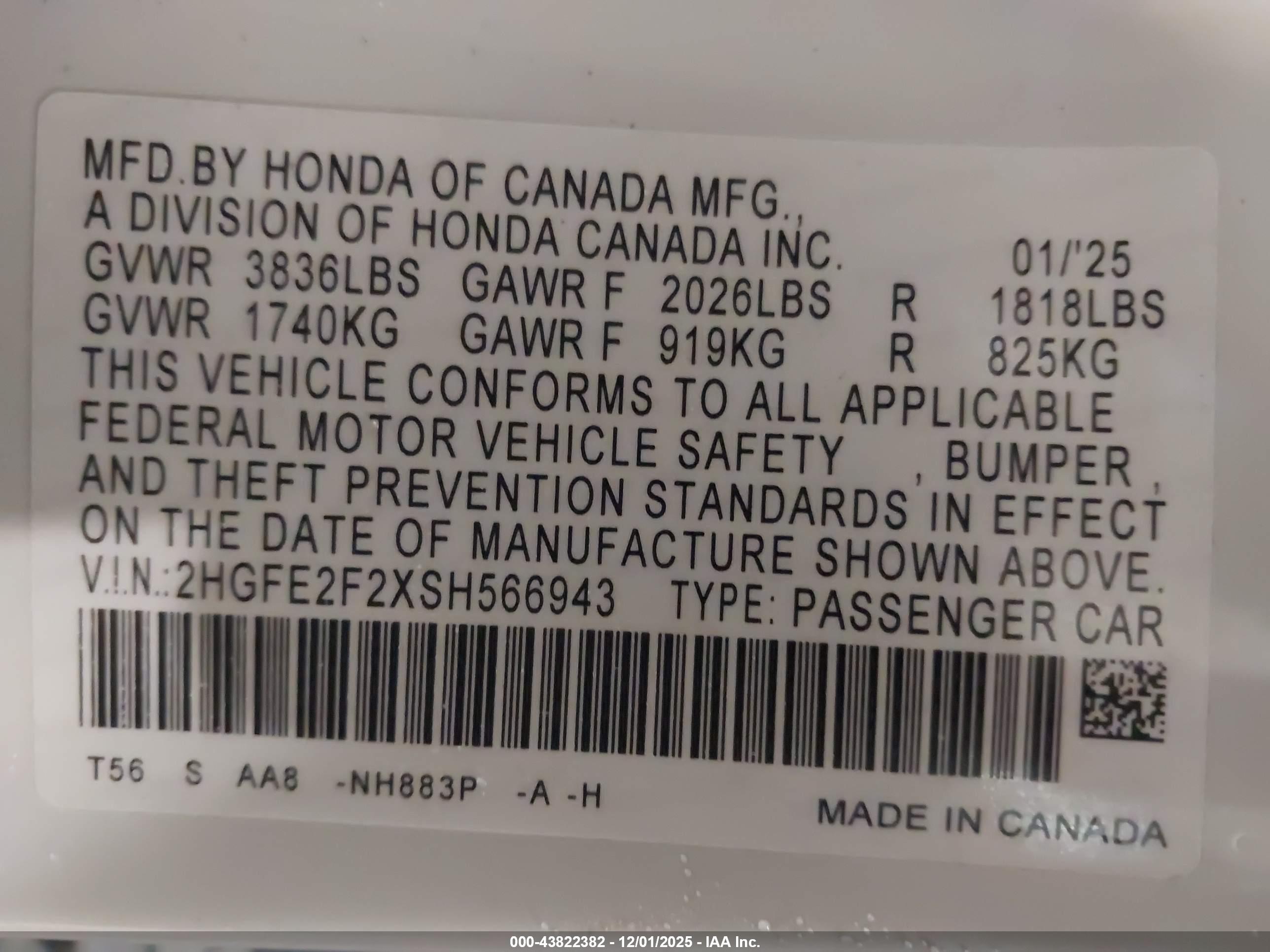 HONDA CIVIC image 9