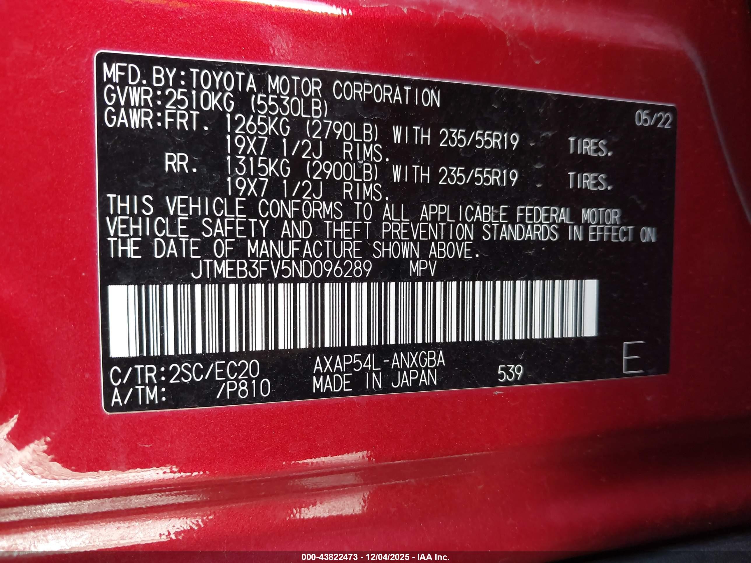 TOYOTA RAV4 image 9