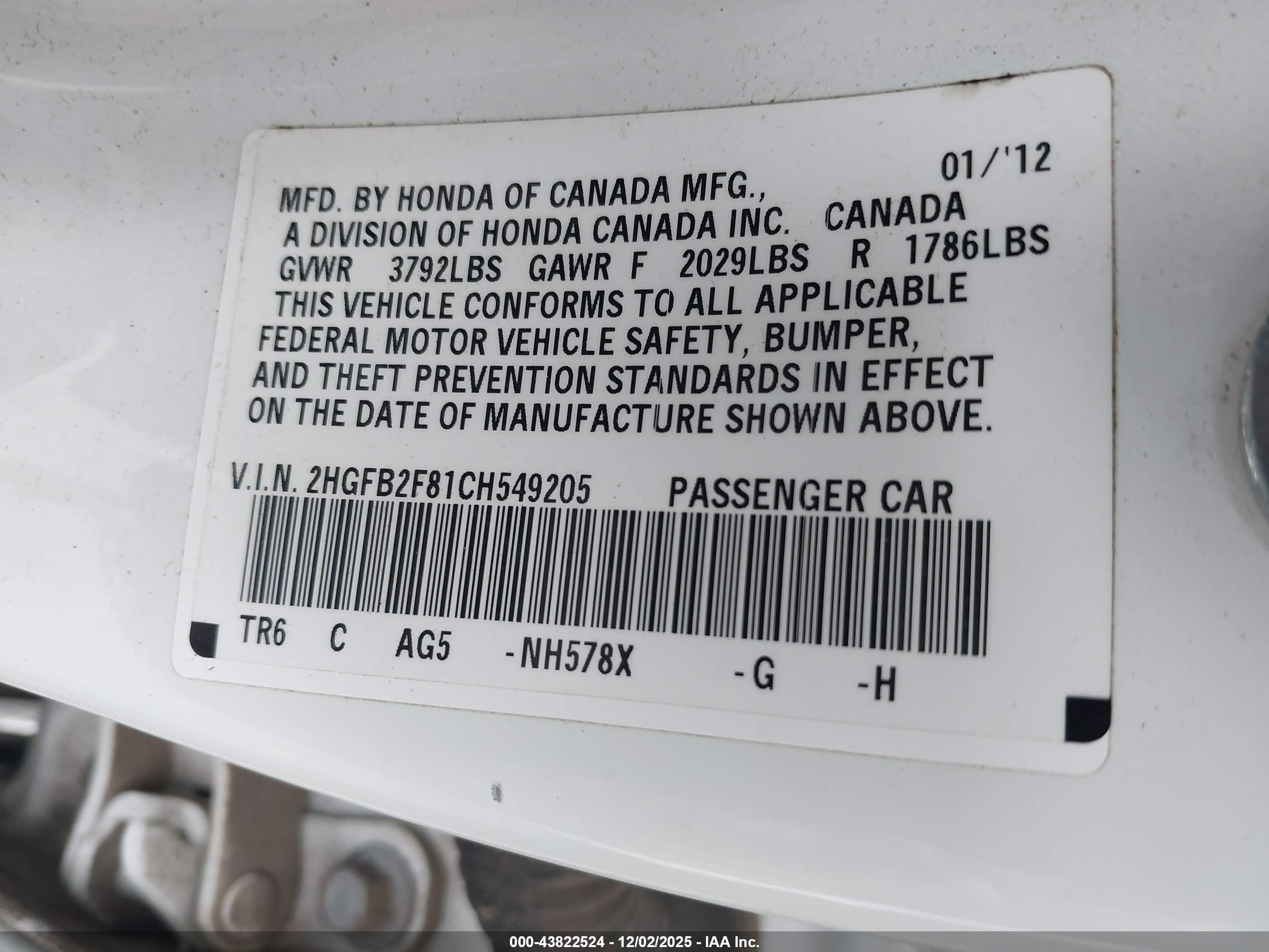 HONDA CIVIC image 9