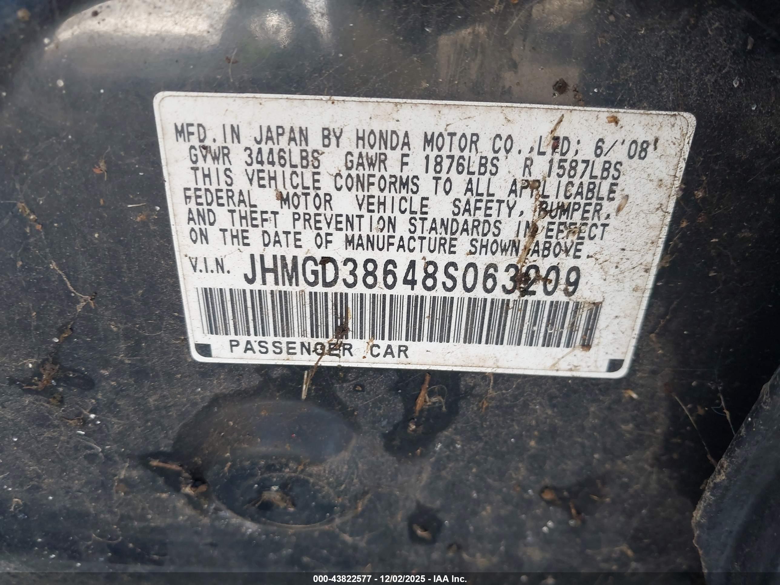 HONDA FIT image 9