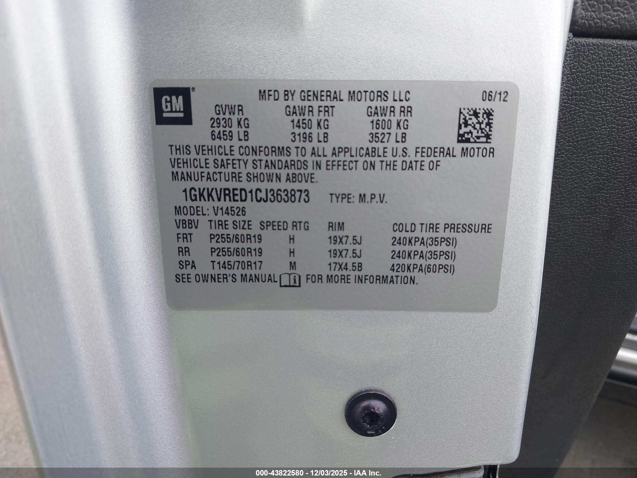 GMC ACADIA image 9