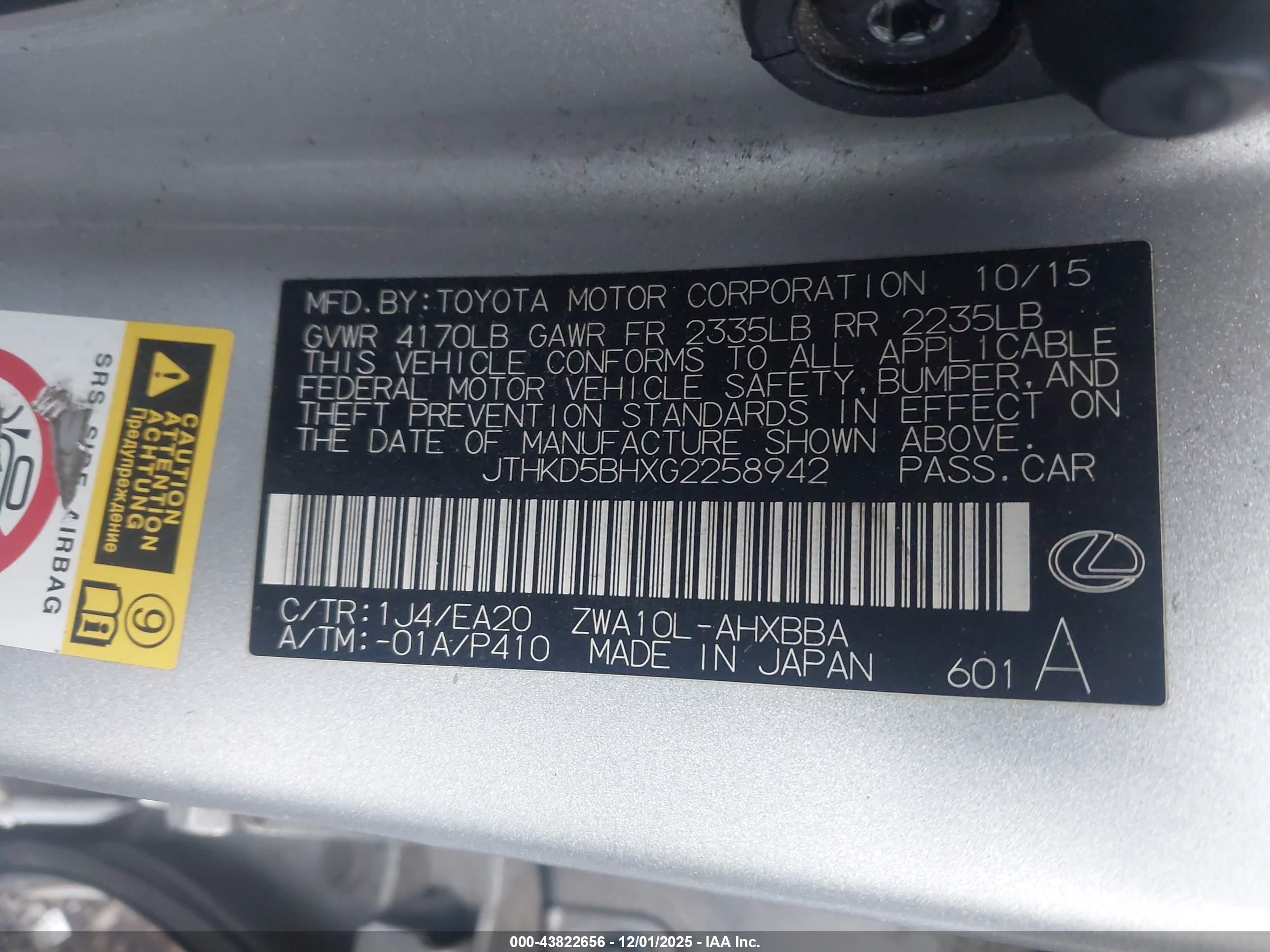 LEXUS CT image 9