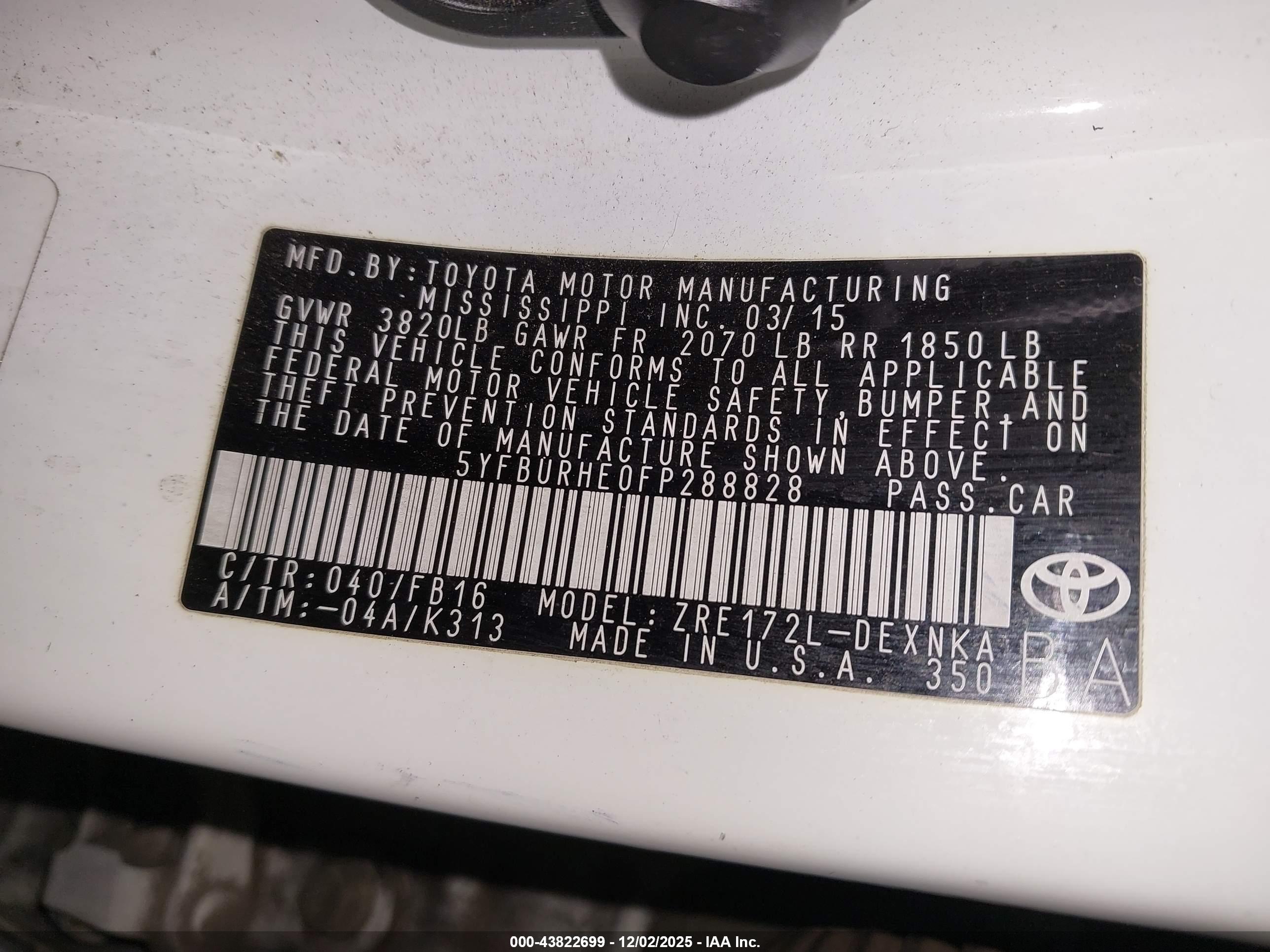 TOYOTA COROLLA image 9