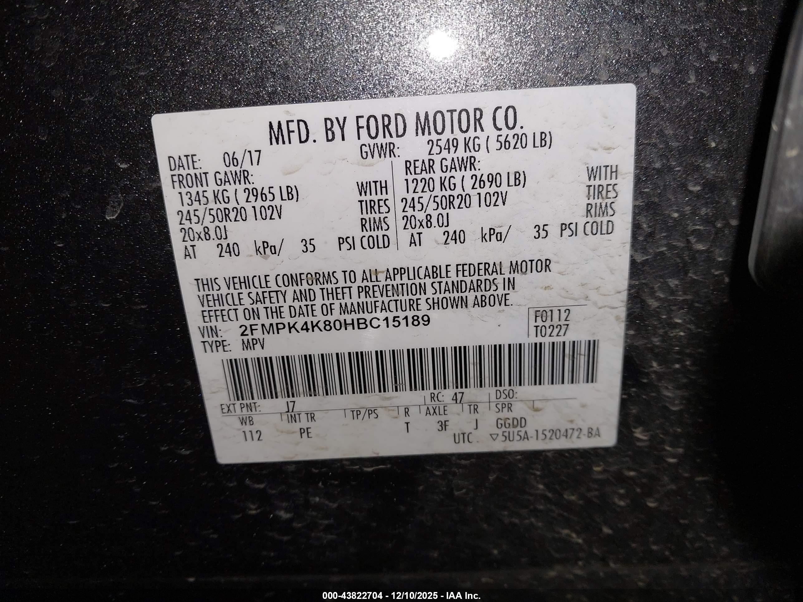 FORD EDGE image 9