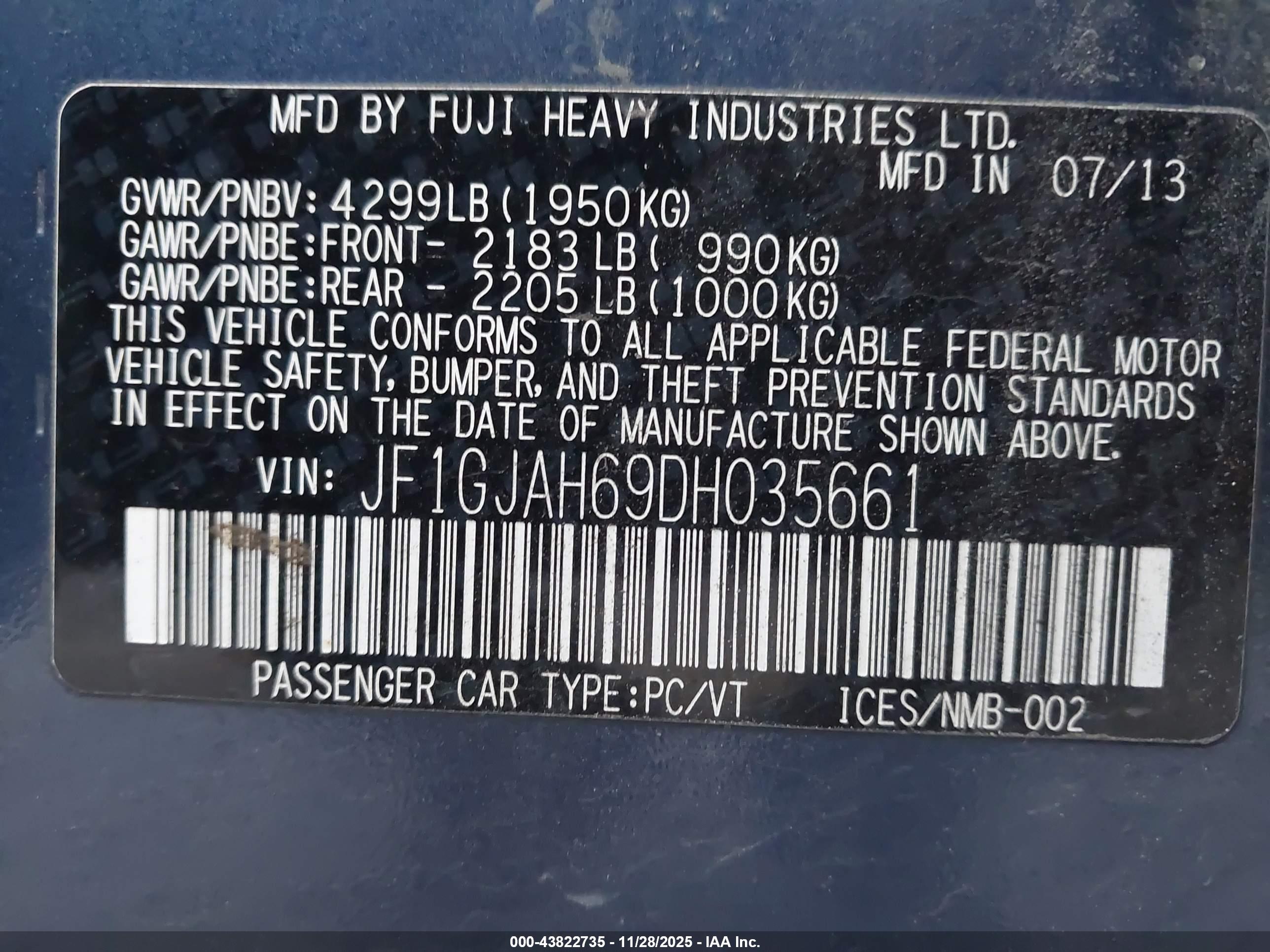 SUBARU IMPREZA image 9