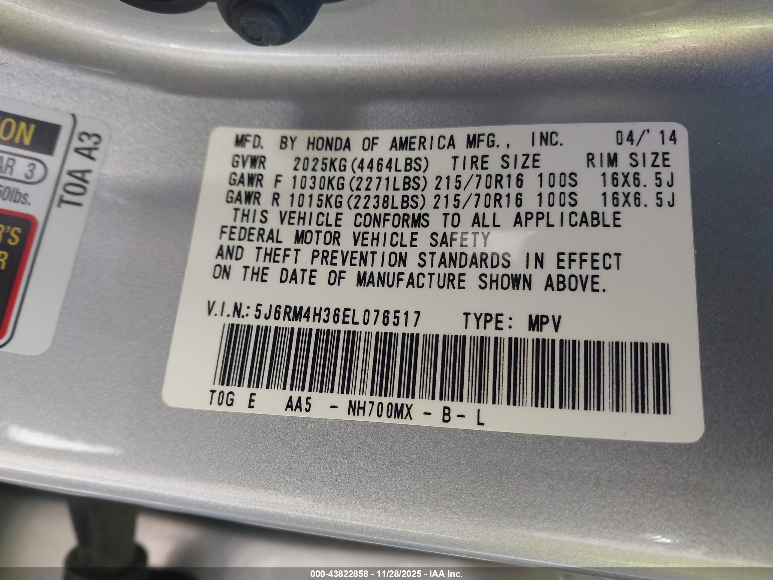 HONDA CR-V image 9