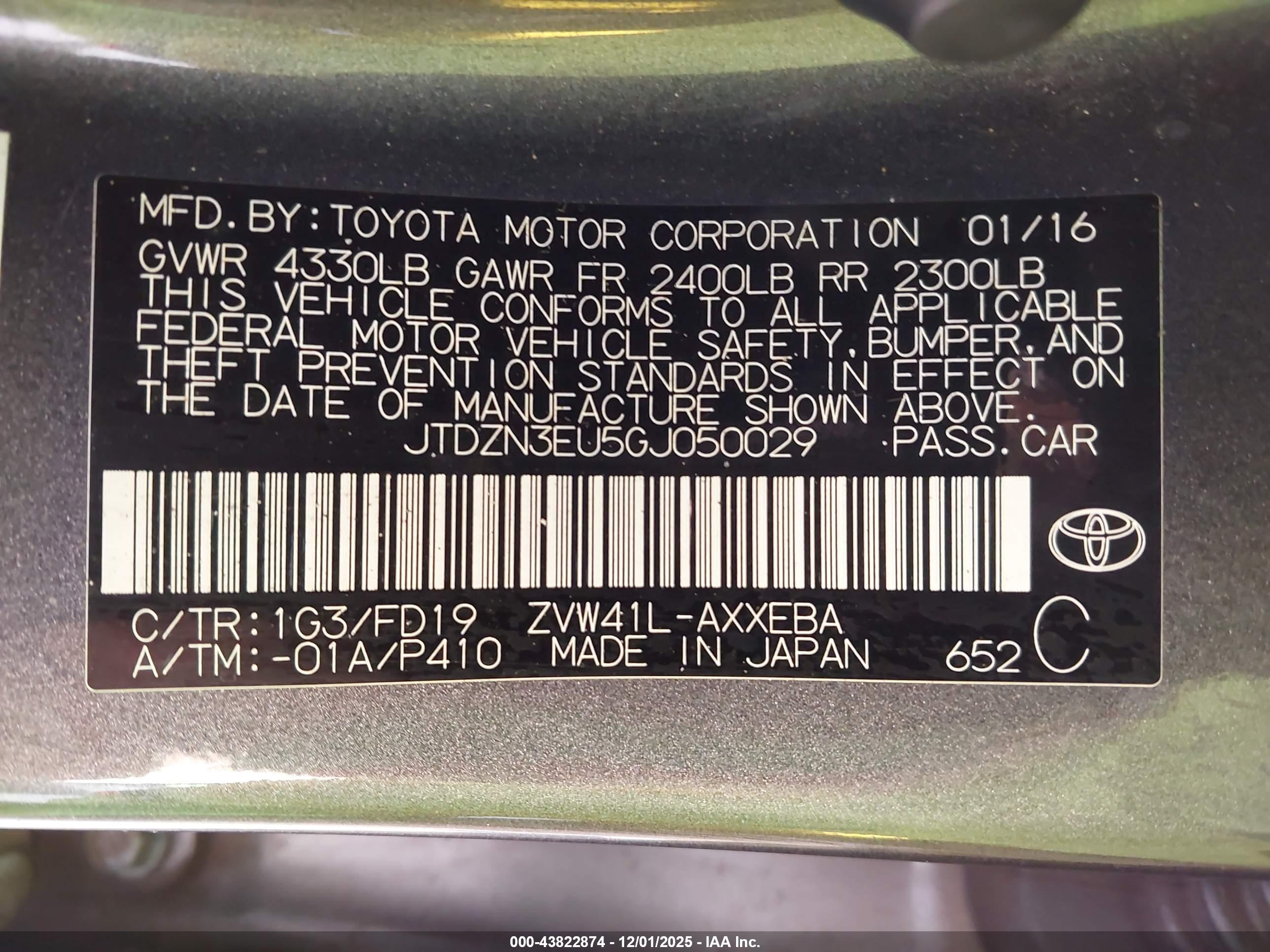 TOYOTA PRIUS image 9