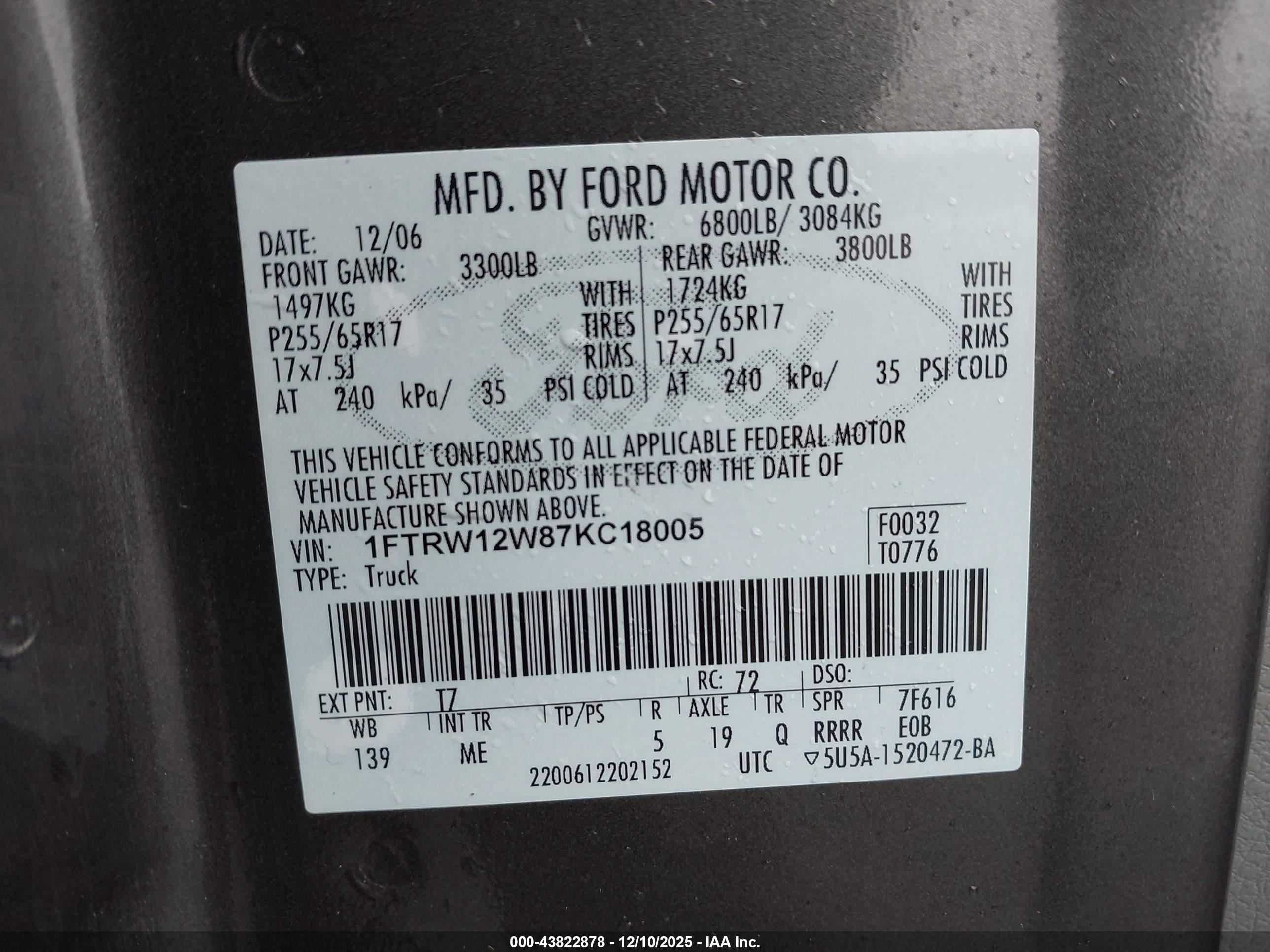 FORD F-150 image 9