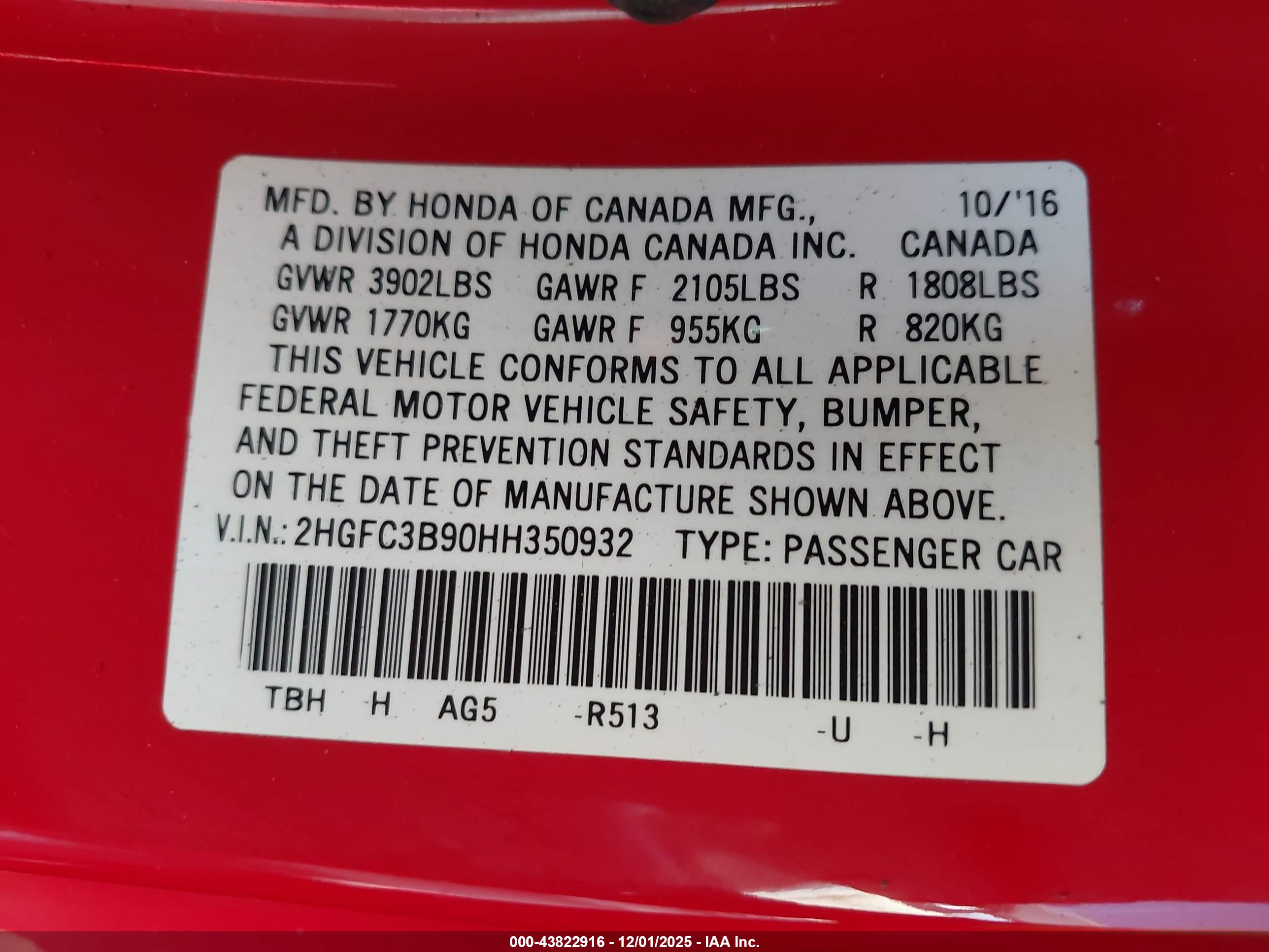 HONDA CIVIC image 9