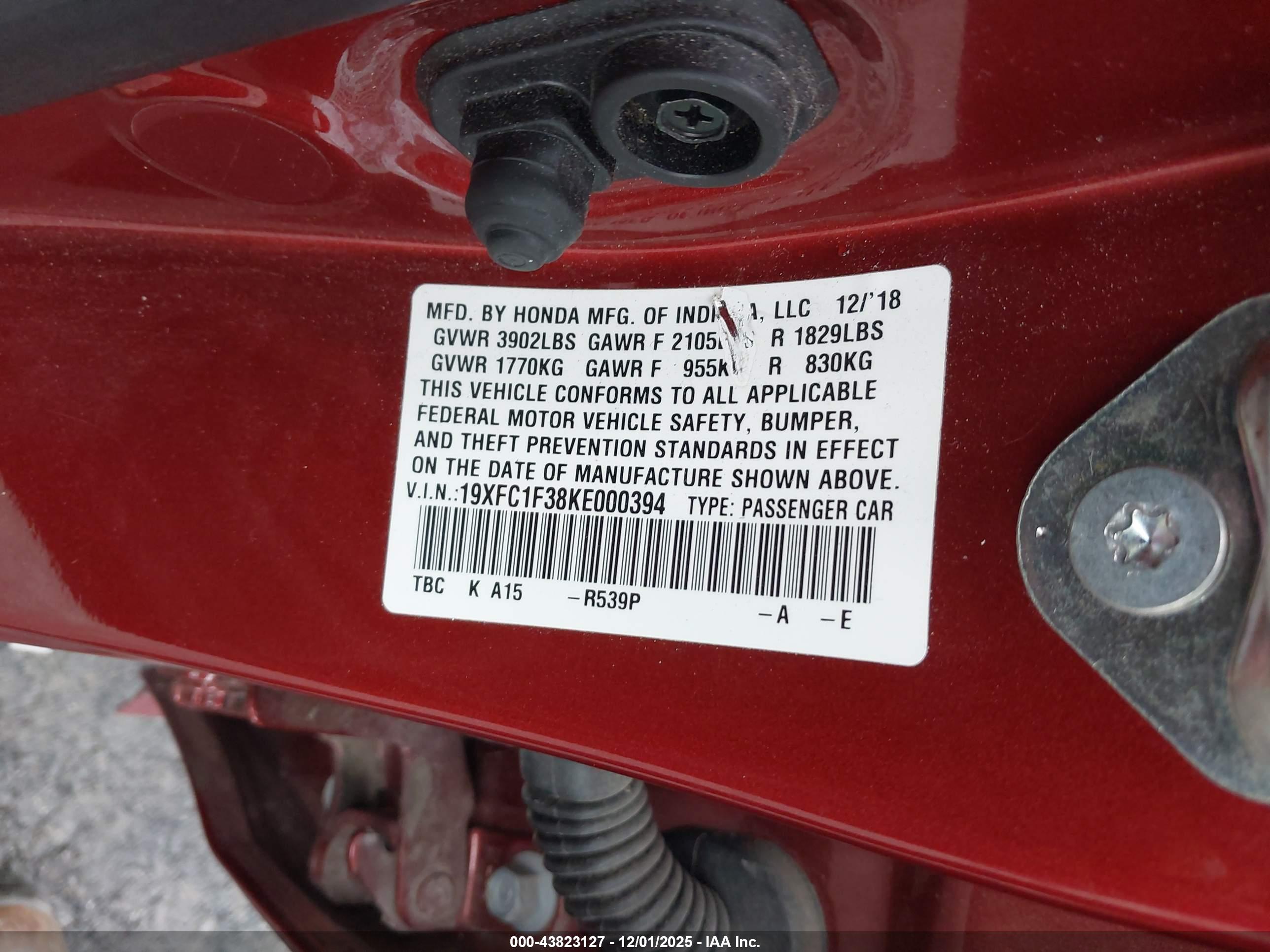 HONDA CIVIC image 9