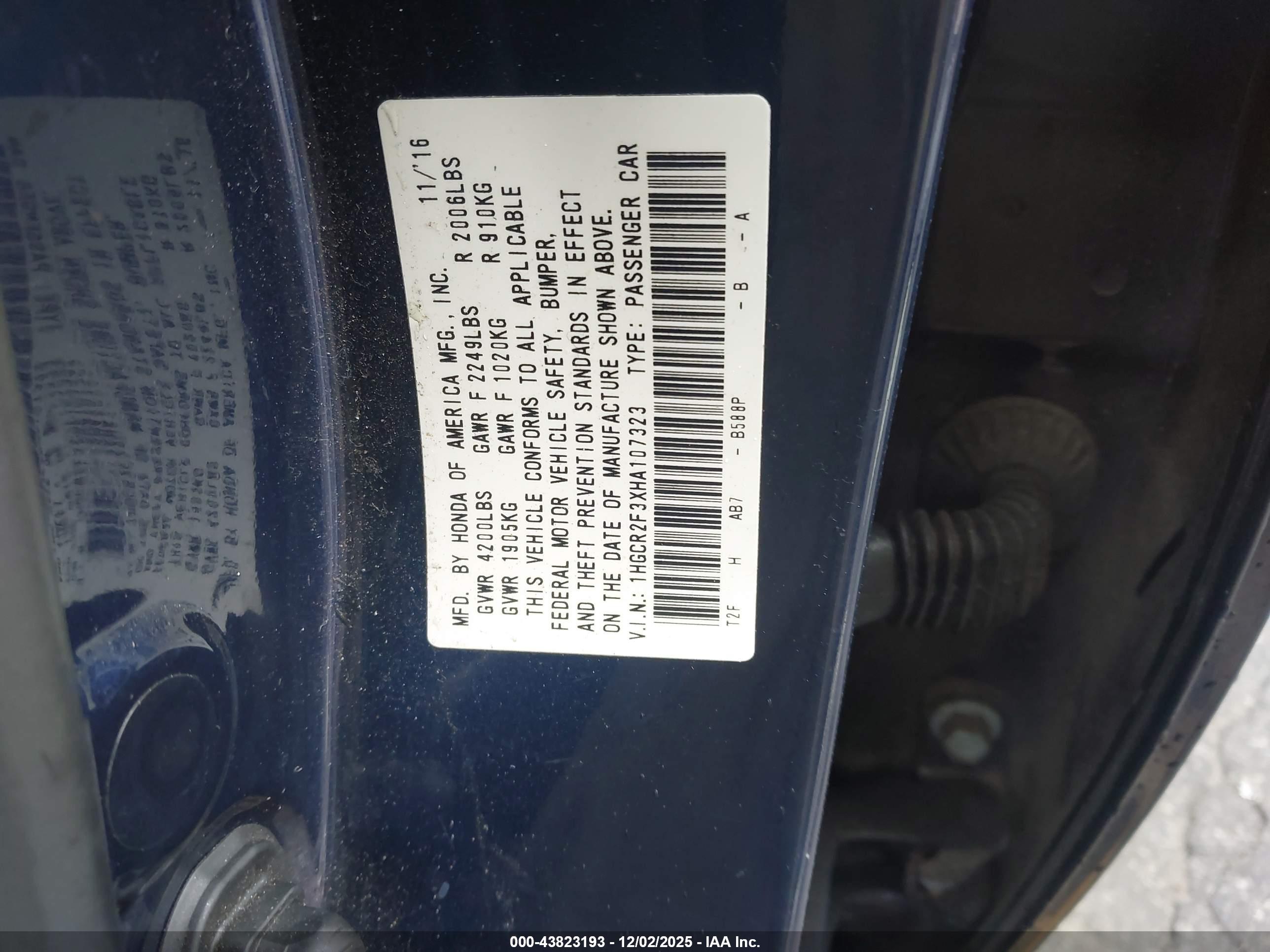HONDA ACCORD image 9